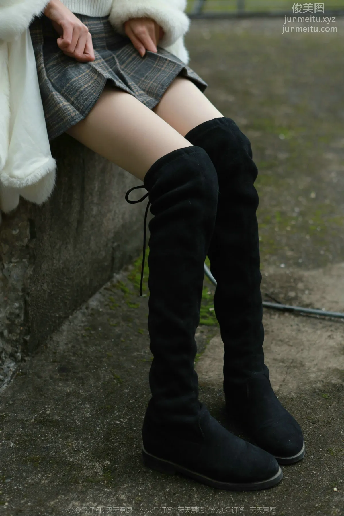 [IESS] 2022.02.28 Silk Enjoyer 1014: Tuan Tuan, Long Boots and Nude Stockings [88P] photo 25