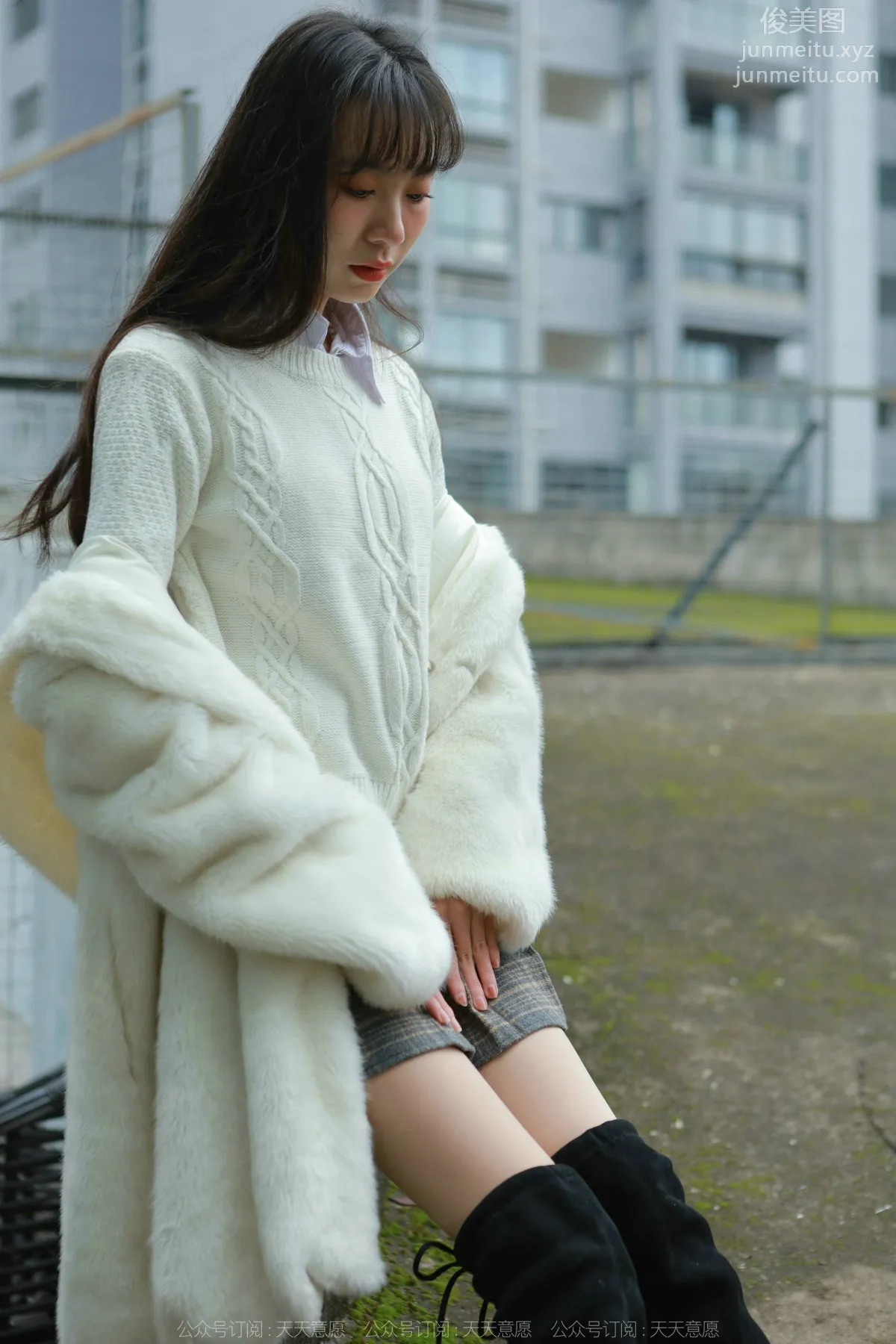 [IESS] 2022.02.28 Silk Enjoyer 1014: Tuan Tuan, Long Boots and Nude Stockings [88P] photo 29