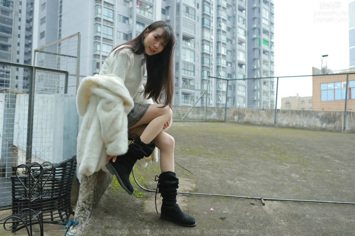 [IESS] 2022.02.28 Silk Enjoyer 1014: Tuan Tuan, Long Boots and Nude Stockings [88P] photo 41