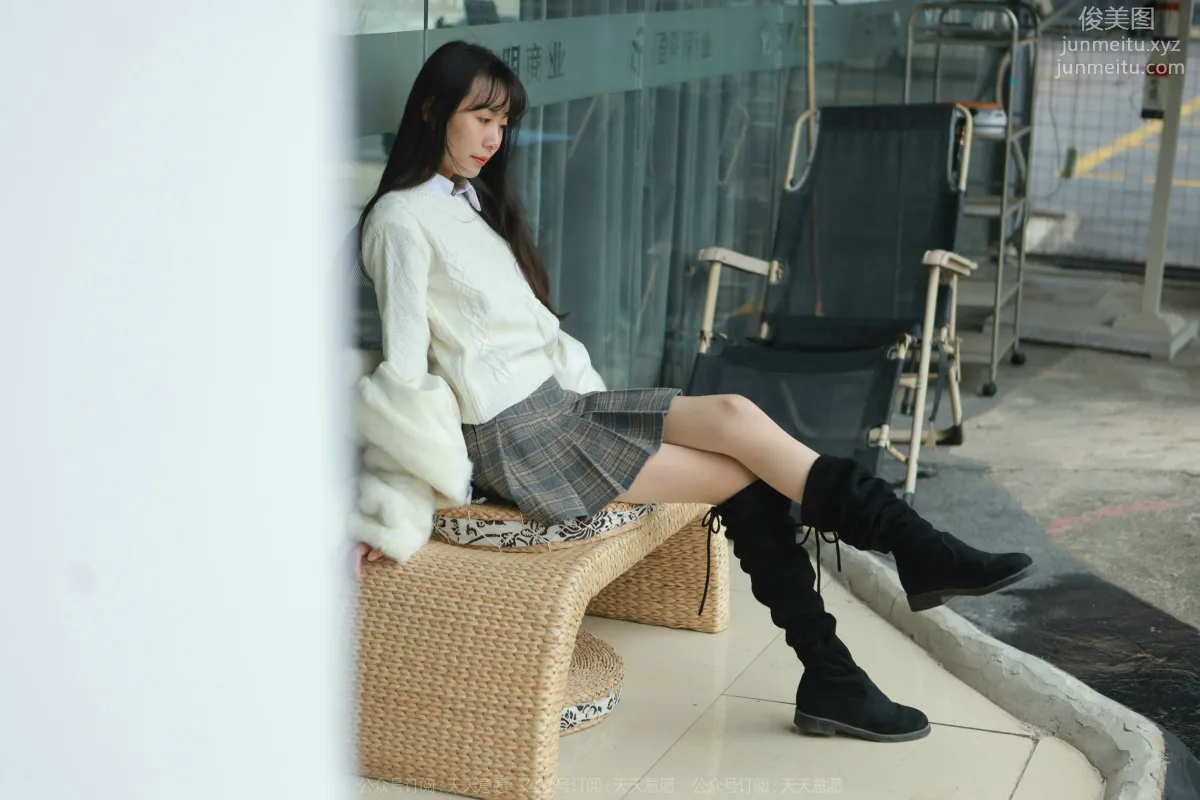 [IESS] 2022.02.28 Silk Enjoyer 1014: Tuan Tuan, Long Boots and Nude Stockings [88P] photo 46
