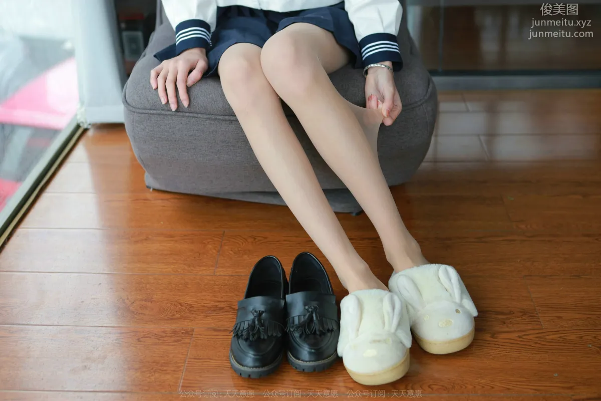 [IESS] 2022.03.03 Silk Enjoyer 1018: Tuan Tuan, Cute JK Outfit [82P] photo 6