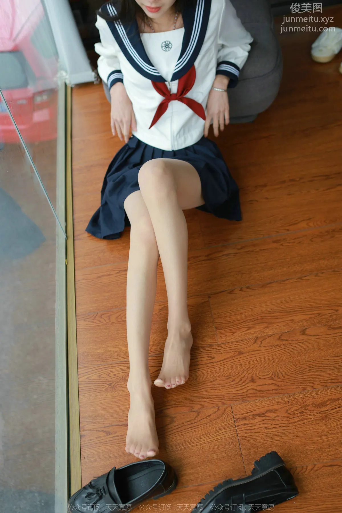 [IESS] 2022.03.03 Silk Enjoyer 1018: Tuan Tuan, Cute JK Outfit [82P] photo 71