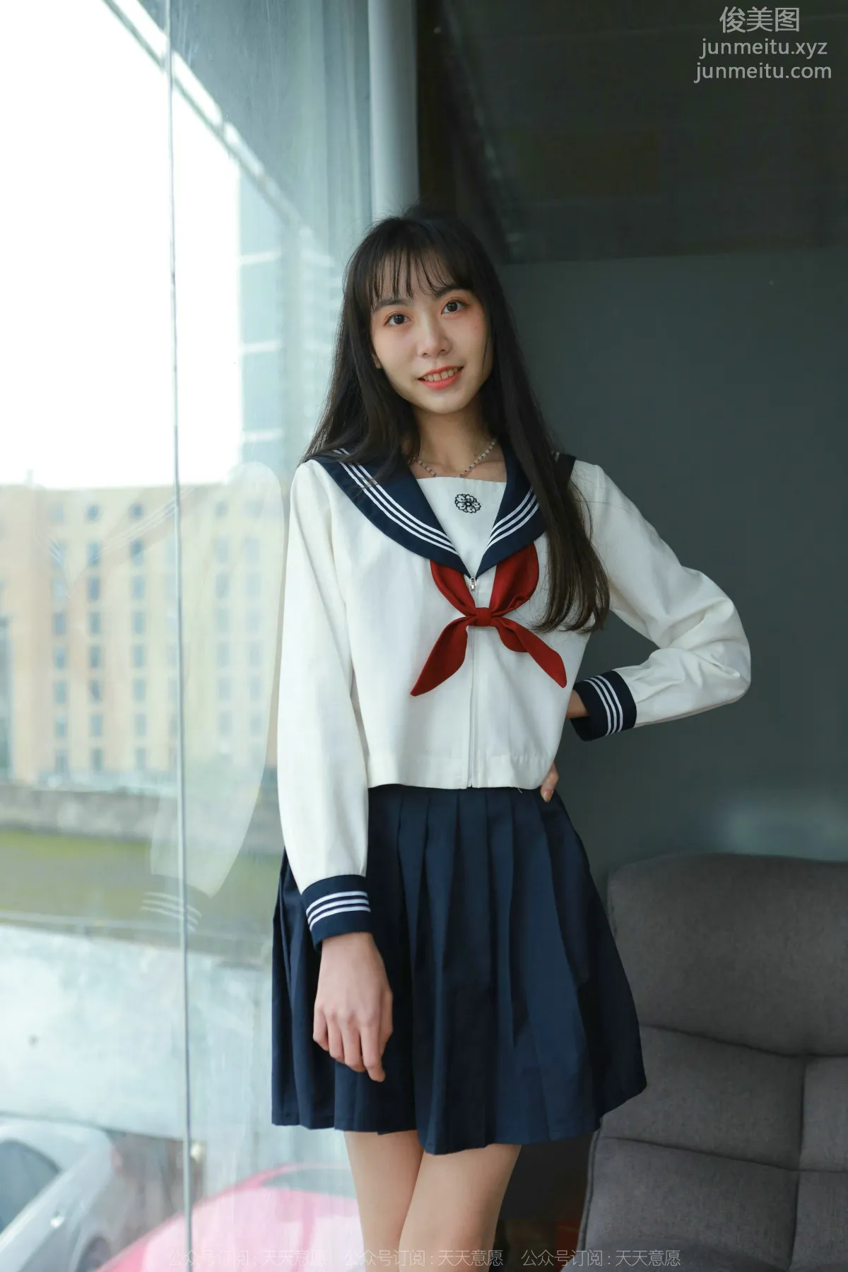 [IESS] 2022.03.03 Silk Enjoyer 1018: Tuan Tuan, Cute JK Outfit [82P] photo 80