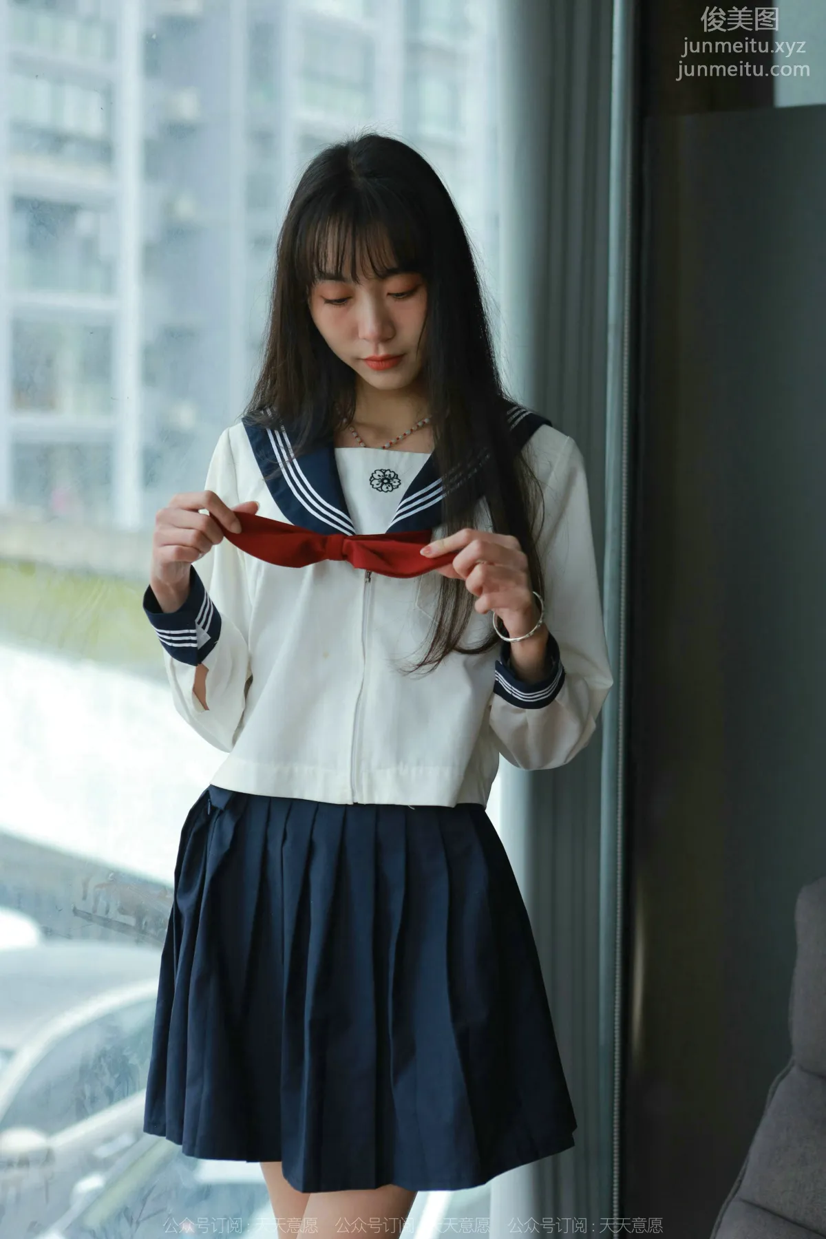 [IESS] 2022.03.03 Silk Enjoyer 1018: Tuan Tuan, Cute JK Outfit [82P] photo 82