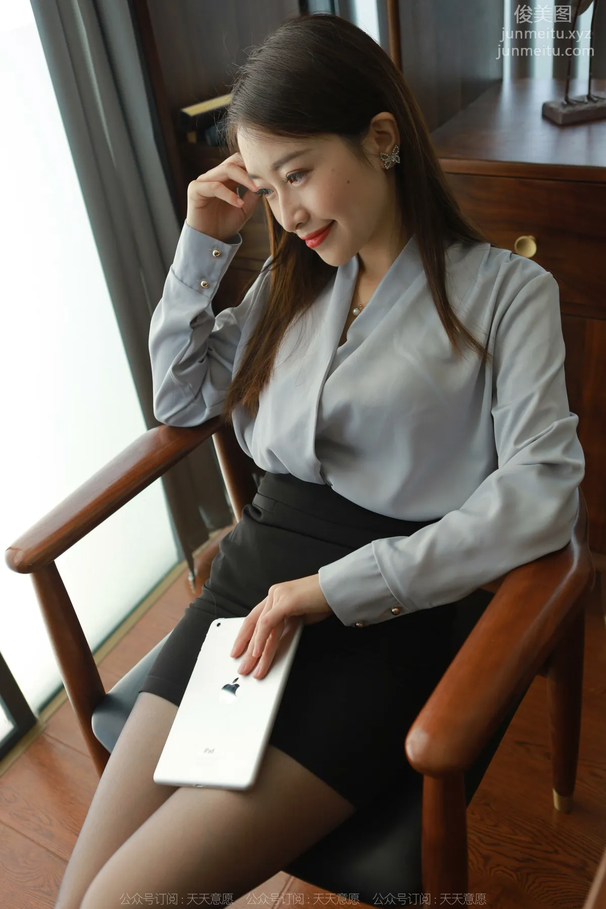 [IESS] 2022.04.04 Silk Enjoyer 1049: Xiao Jie, Sweetness in the Office photo 19