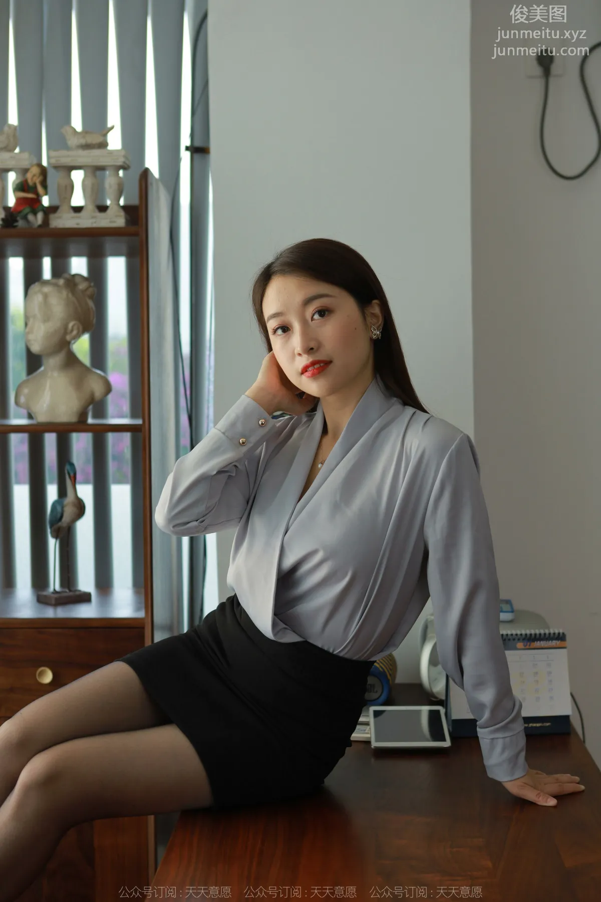 [IESS] 2022.04.04 Silk Enjoyer 1049: Xiao Jie, Sweetness in the Office photo 46