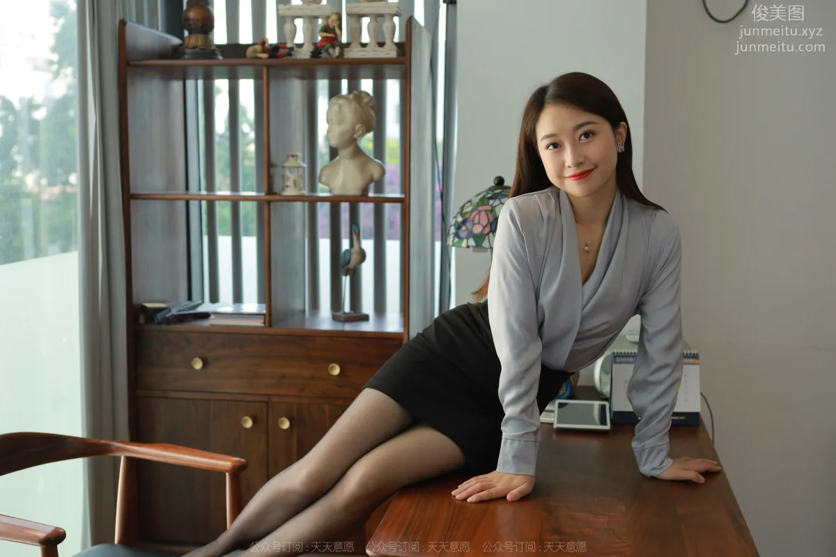 [IESS] 2022.04.04 Silk Enjoyer 1049: Xiao Jie, Sweetness in the Office photo 51