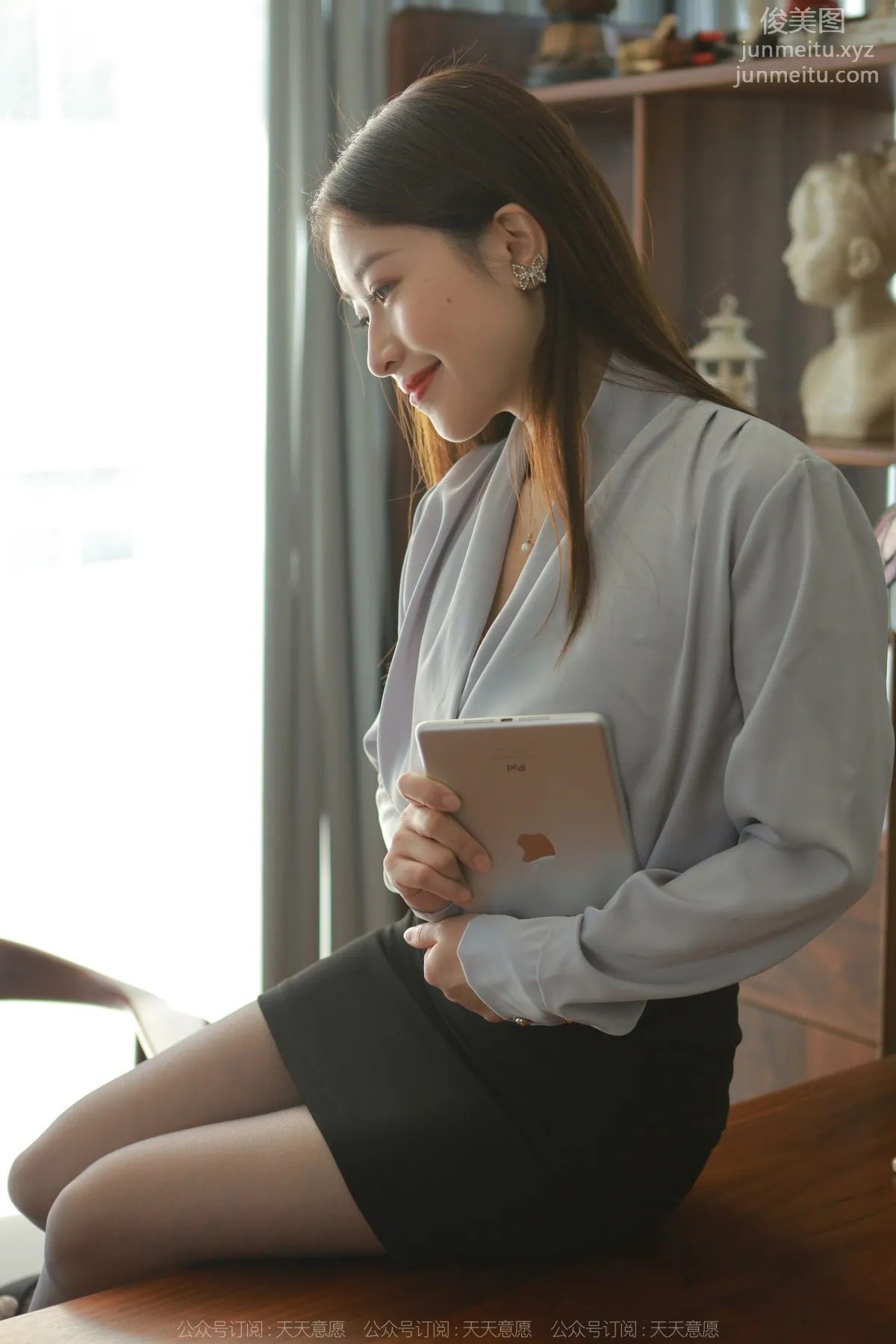 [IESS] 2022.04.04 Silk Enjoyer 1049: Xiao Jie, Sweetness in the Office photo 53