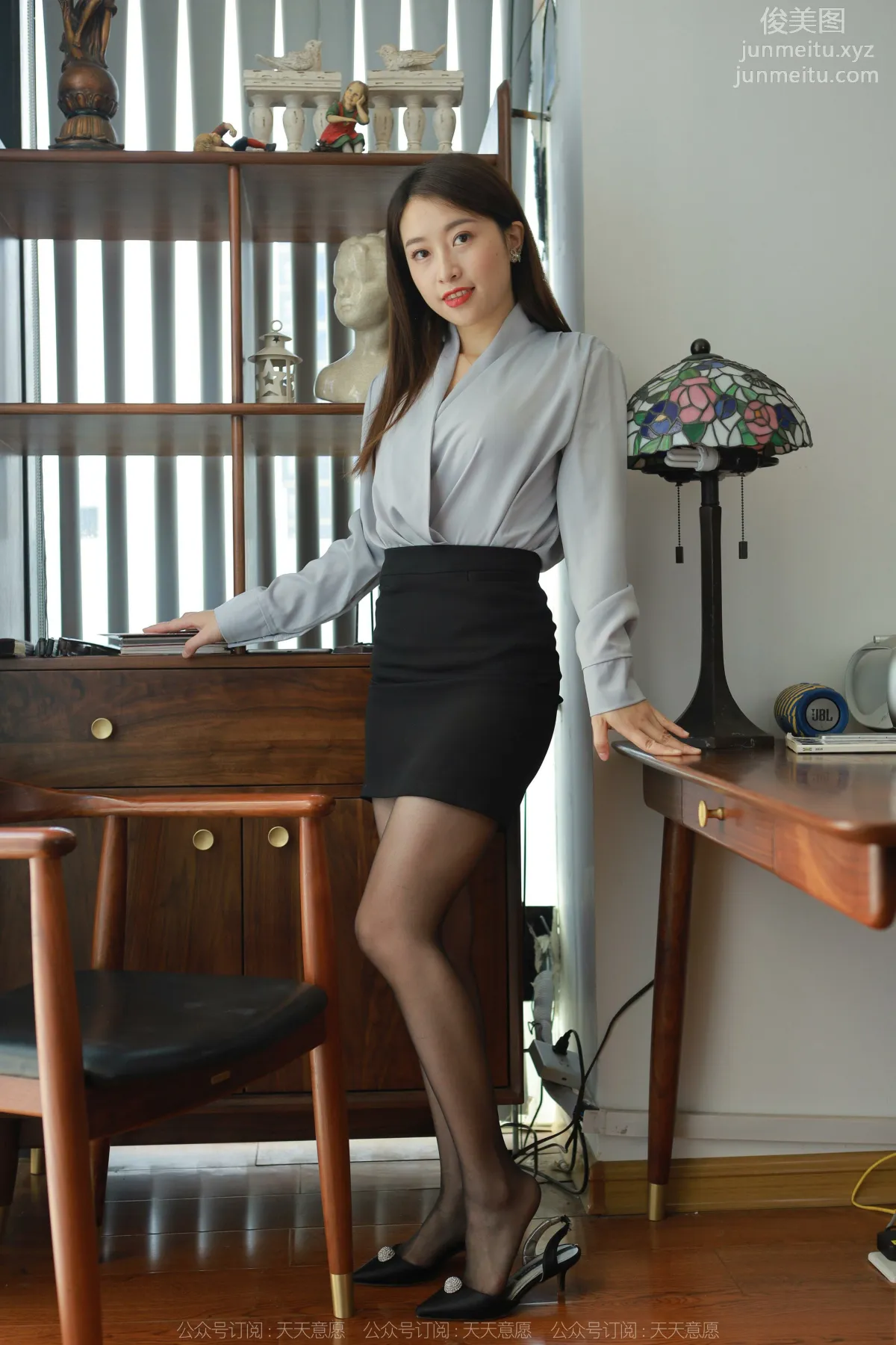 [IESS] 2022.04.04 Silk Enjoyer 1049: Xiao Jie, Sweetness in the Office photo 77