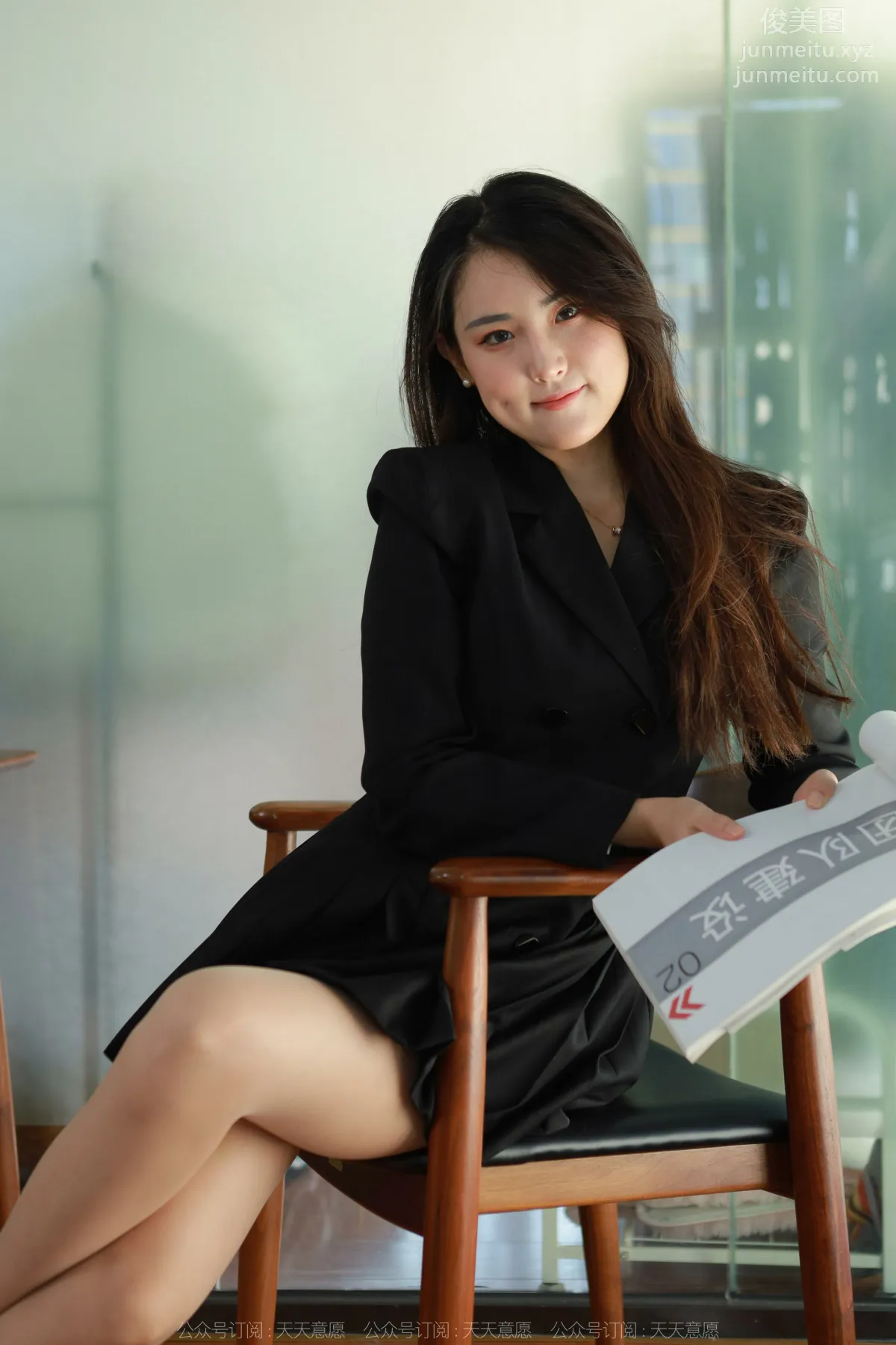 [IESS] 2022.04.20 Silk Enjoyer 1065: Xiao Bao, Black Pleated Skirt photo 73