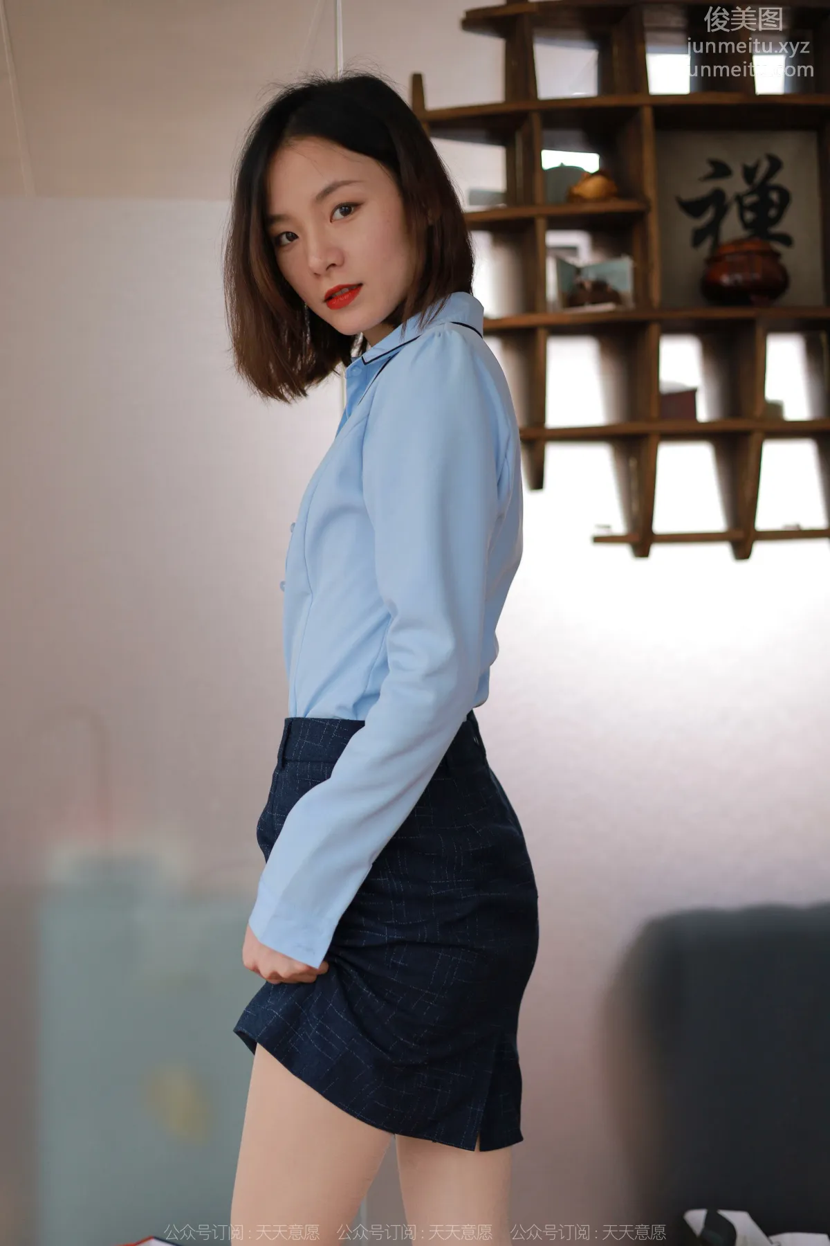[IESS] 2022.04.21 Silk Enjoyer 1066: Xiao Liu, Beauty Carrying Bricks photo 90