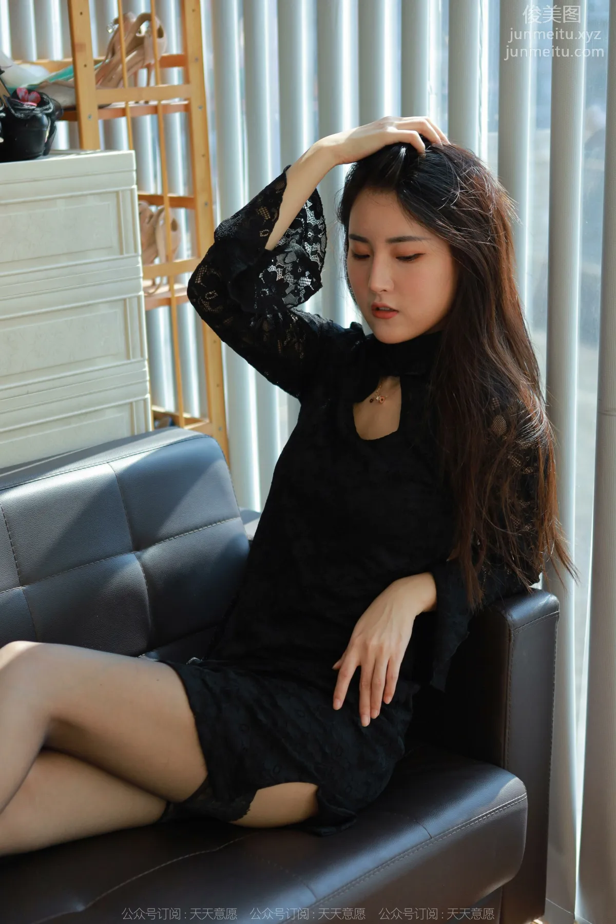 [IESS] 2022.04.28 Silk Enjoyer 1073: Xiao Bao, Half-Calf Black Stockings photo 64