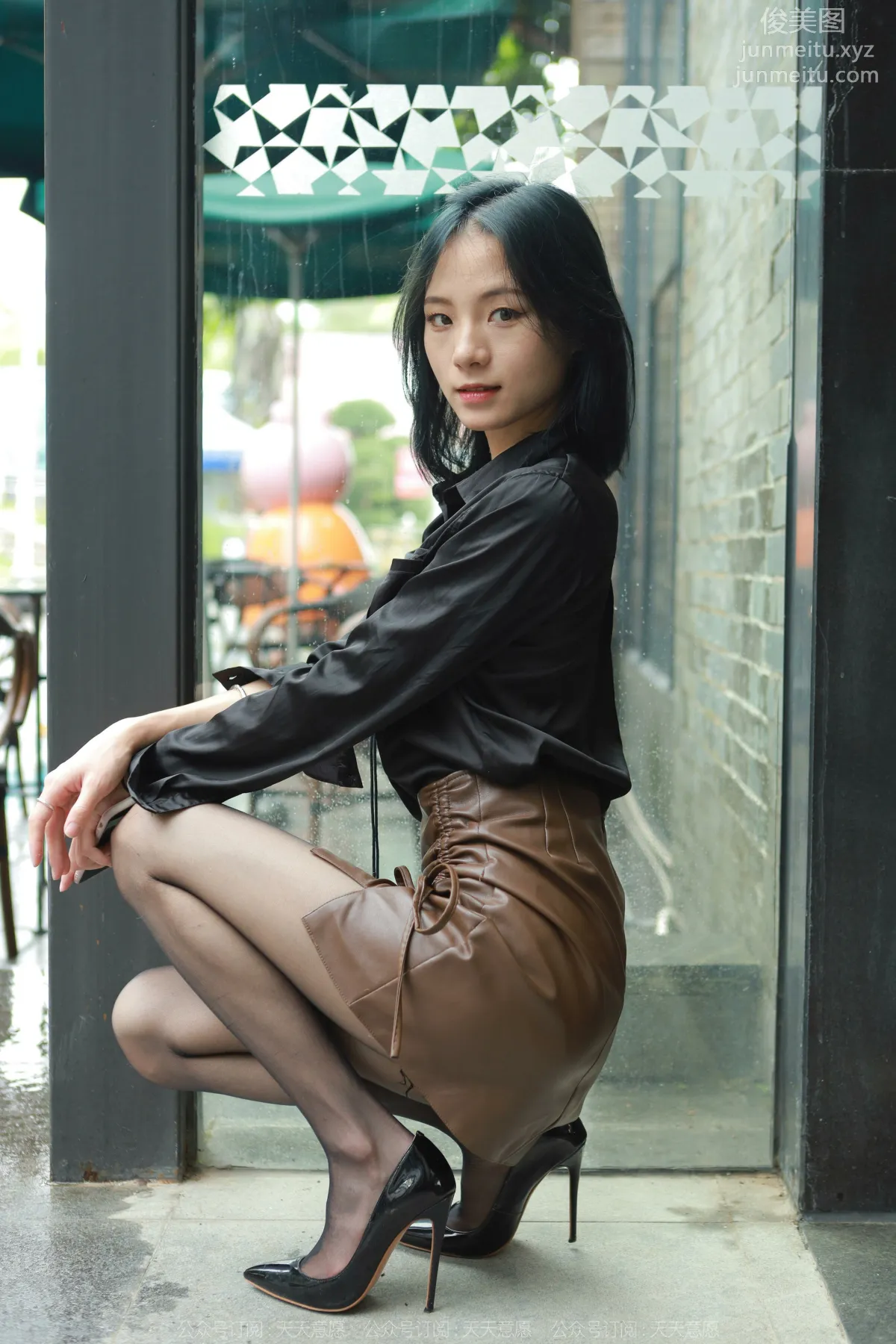 [IESS] 2022.05.07 Silk Enjoyer 1081: Xiao Liu, Black Stockings Polaris photo 38