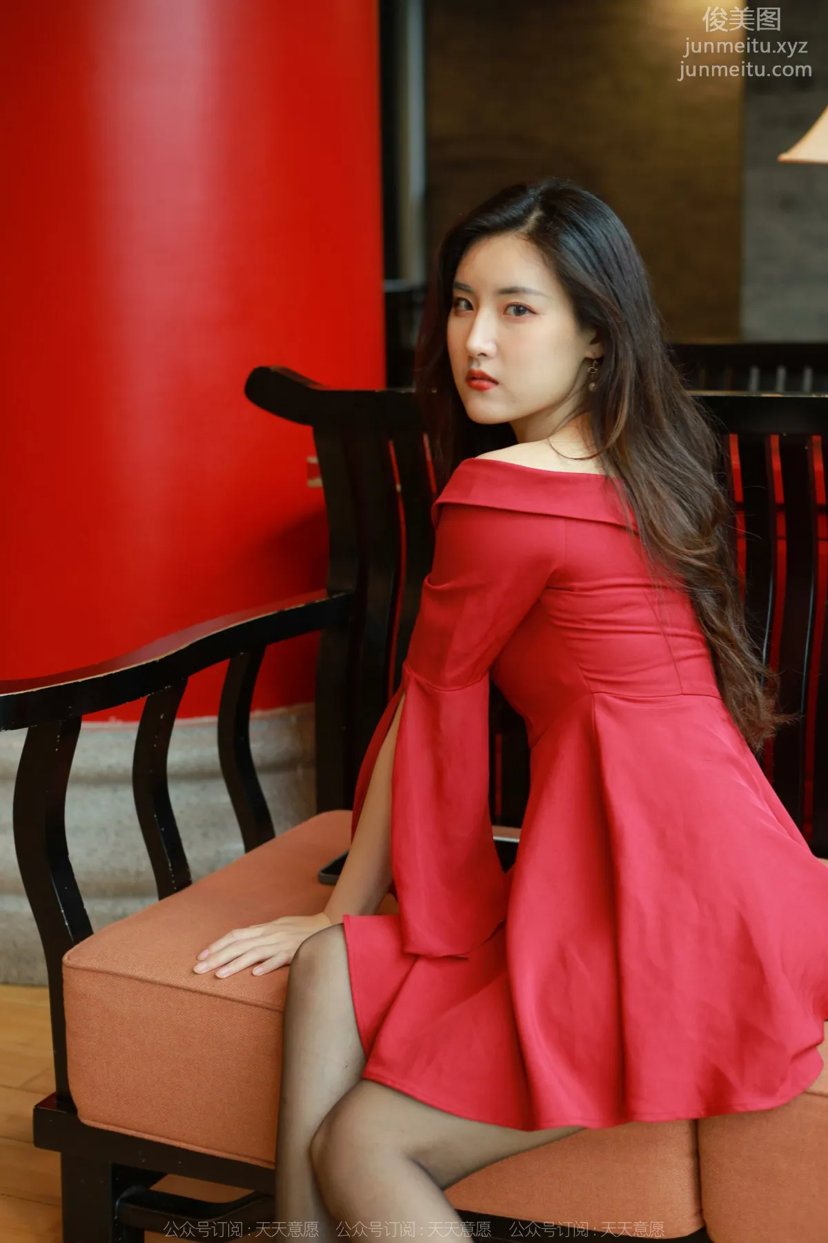 [IESS] 2022.05.08 Silk Enjoyer 1082: Xiao Bao, Red Dress Goddess photo 1