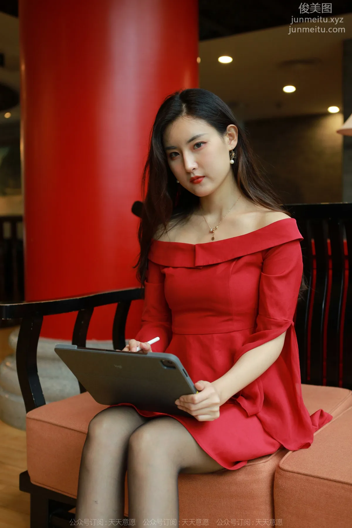 [IESS] 2022.05.08 Silk Enjoyer 1082: Xiao Bao, Red Dress Goddess photo 8