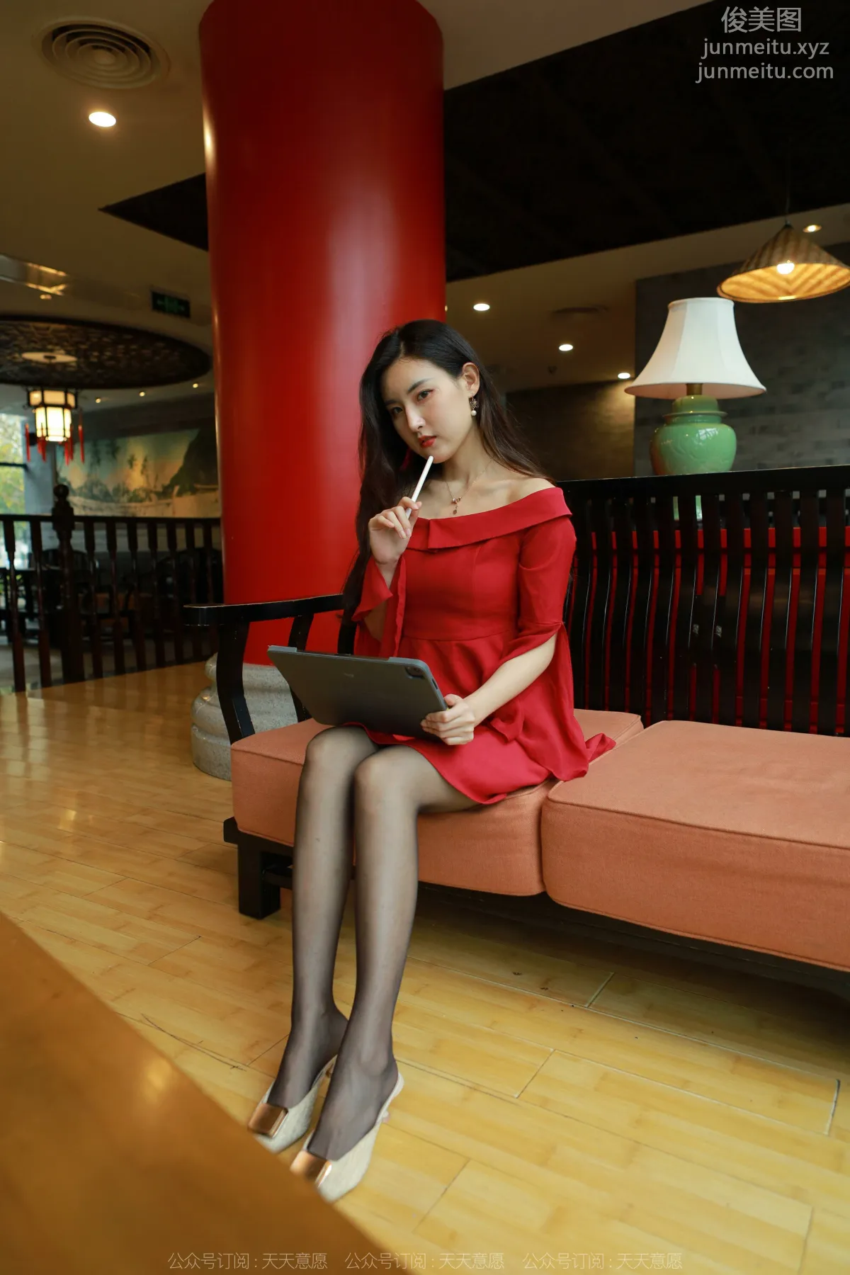 [IESS] 2022.05.08 Silk Enjoyer 1082: Xiao Bao, Red Dress Goddess photo 9