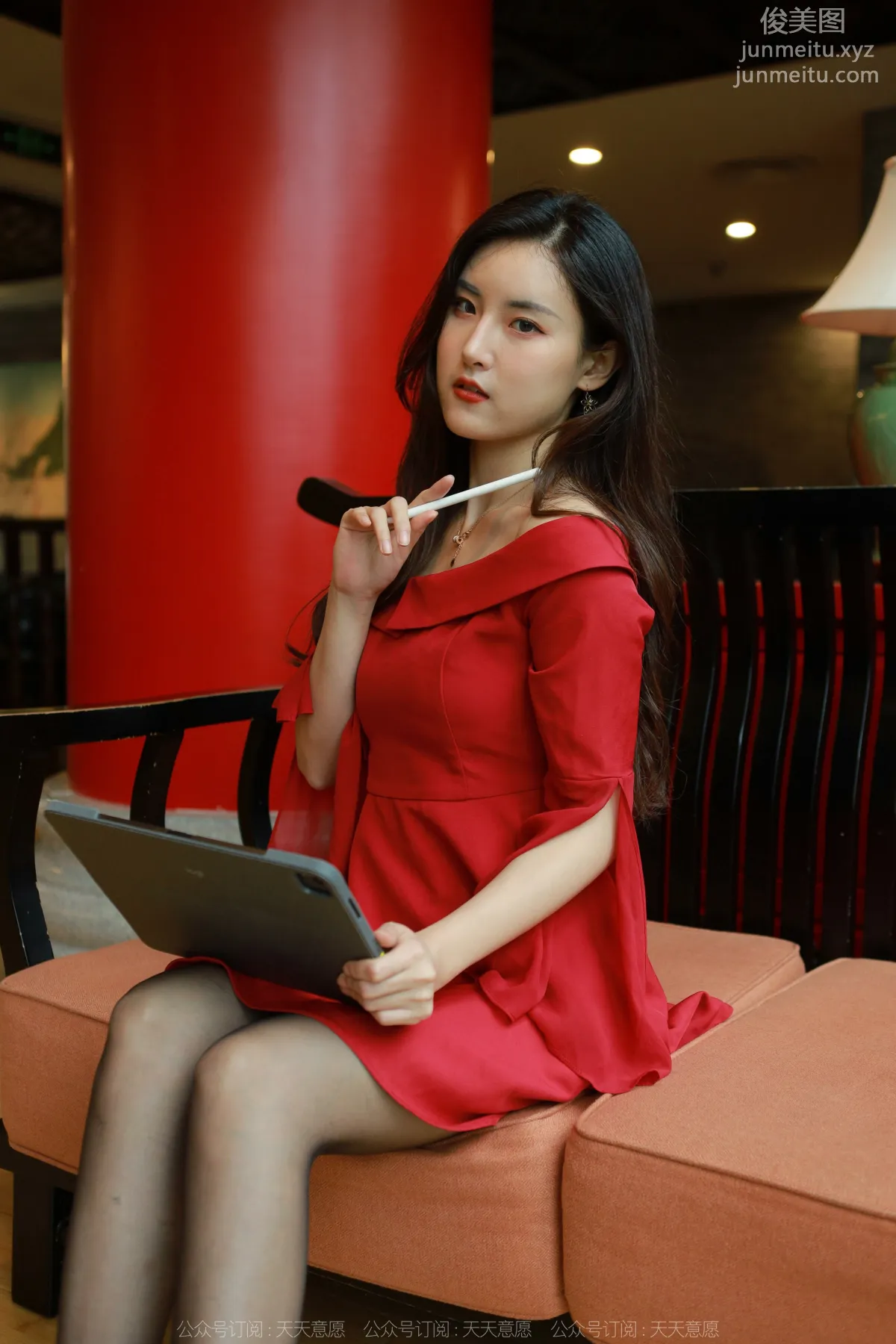 [IESS] 2022.05.08 Silk Enjoyer 1082: Xiao Bao, Red Dress Goddess photo 10