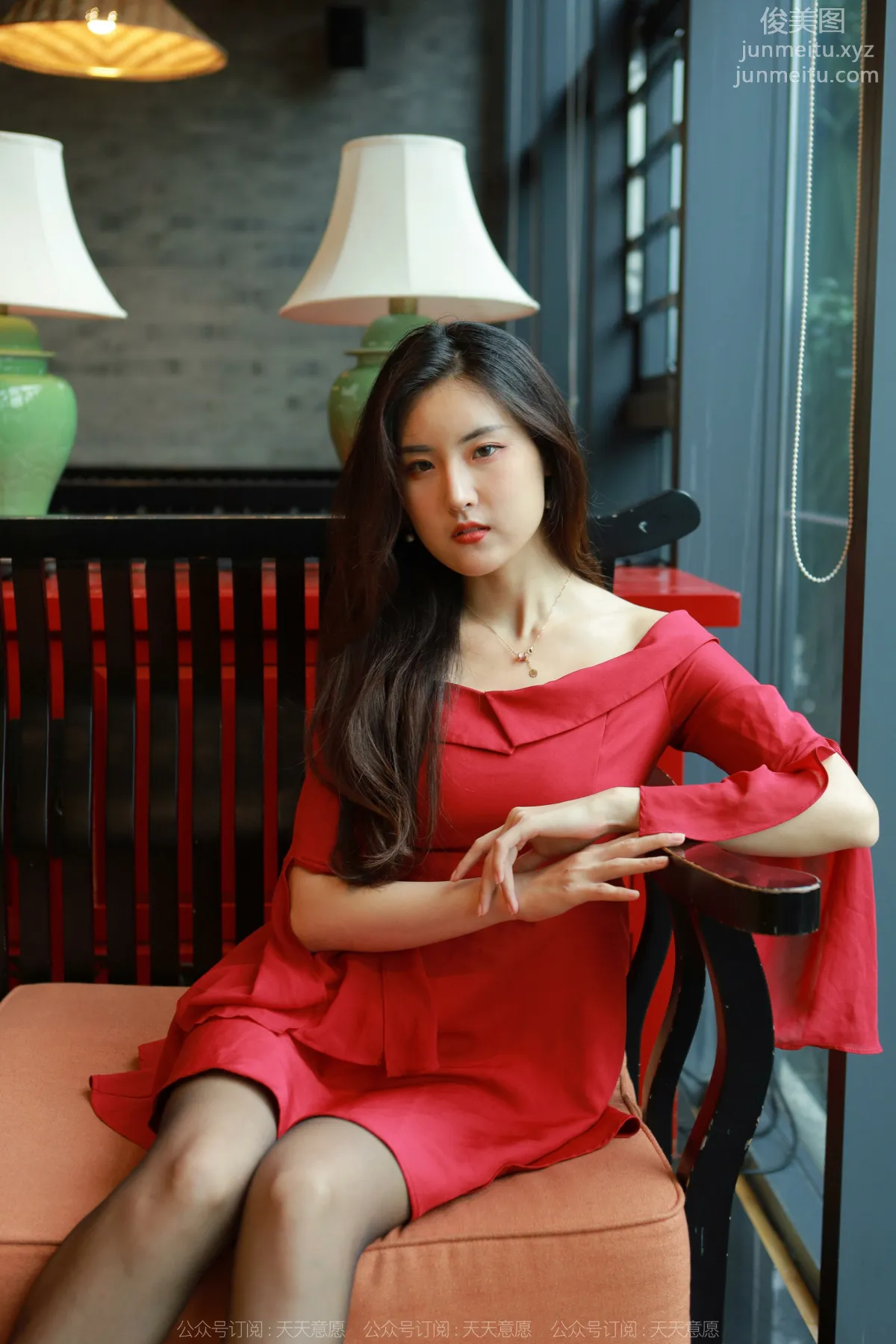 [IESS] 2022.05.08 Silk Enjoyer 1082: Xiao Bao, Red Dress Goddess photo 32