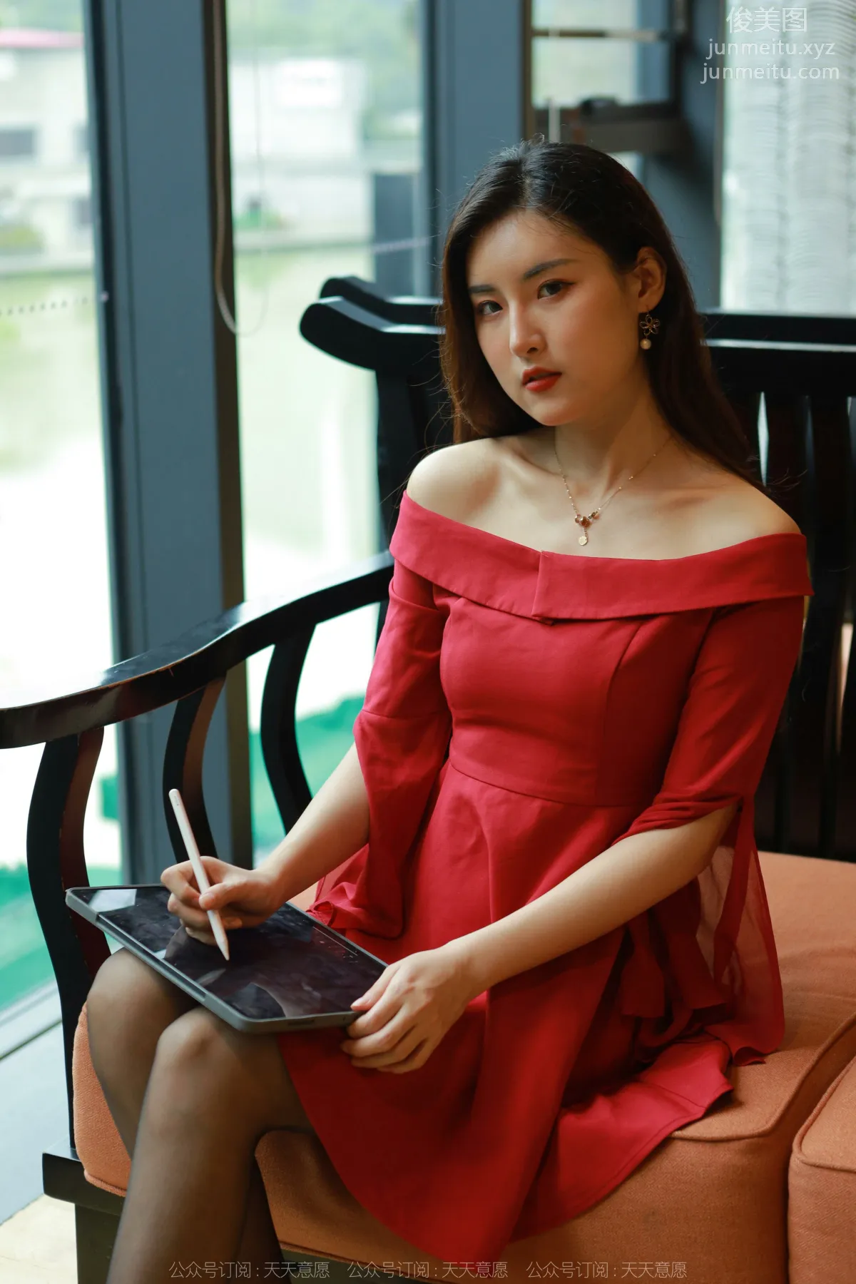 [IESS] 2022.05.08 Silk Enjoyer 1082: Xiao Bao, Red Dress Goddess photo 33