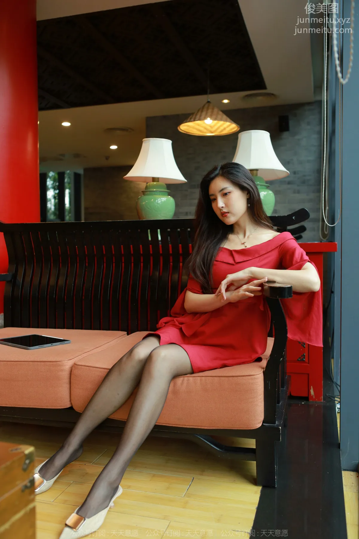 [IESS] 2022.05.08 Silk Enjoyer 1082: Xiao Bao, Red Dress Goddess photo 43