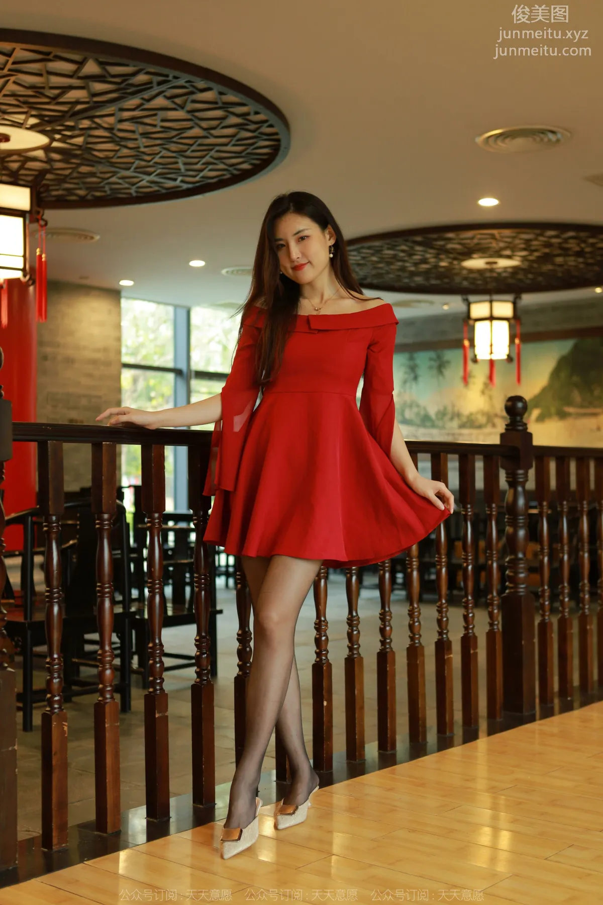 [IESS] 2022.05.08 Silk Enjoyer 1082: Xiao Bao, Red Dress Goddess photo 51