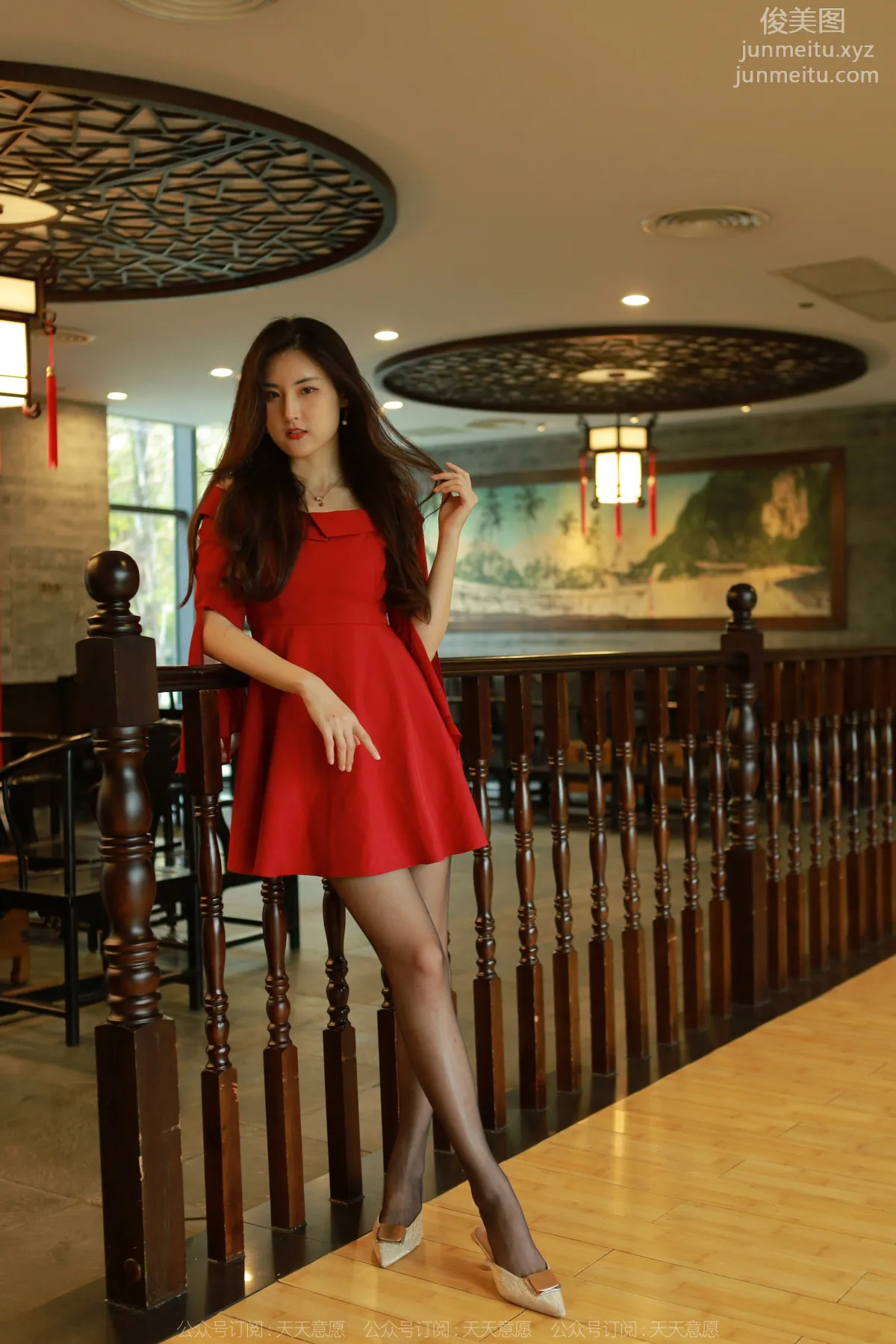 [IESS] 2022.05.08 Silk Enjoyer 1082: Xiao Bao, Red Dress Goddess photo 53