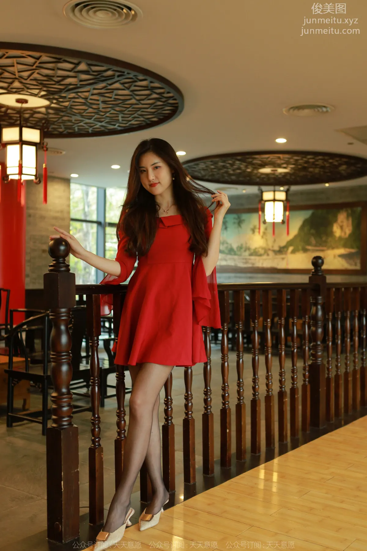 [IESS] 2022.05.08 Silk Enjoyer 1082: Xiao Bao, Red Dress Goddess photo 56