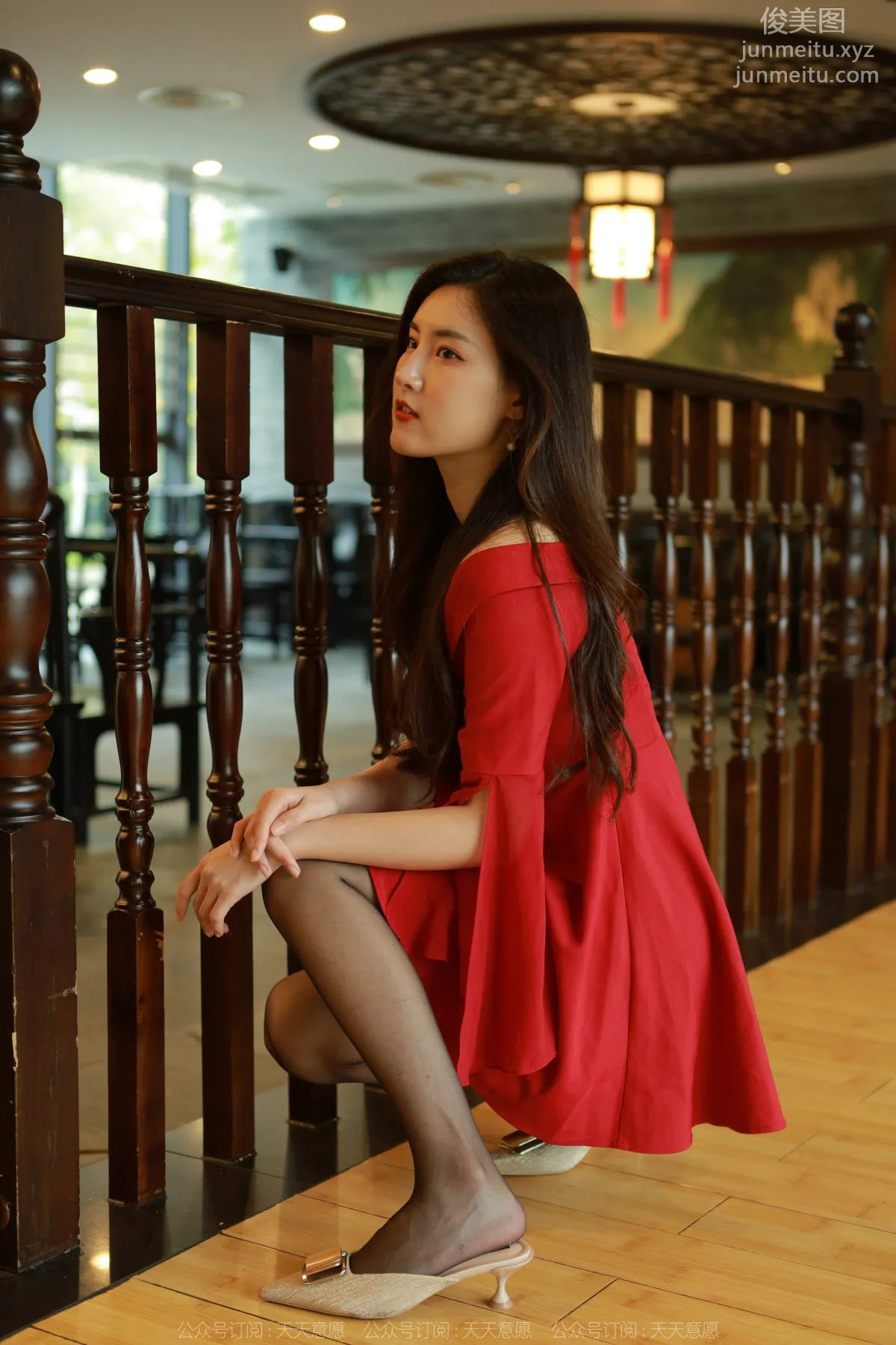 [IESS] 2022.05.08 Silk Enjoyer 1082: Xiao Bao, Red Dress Goddess photo 61