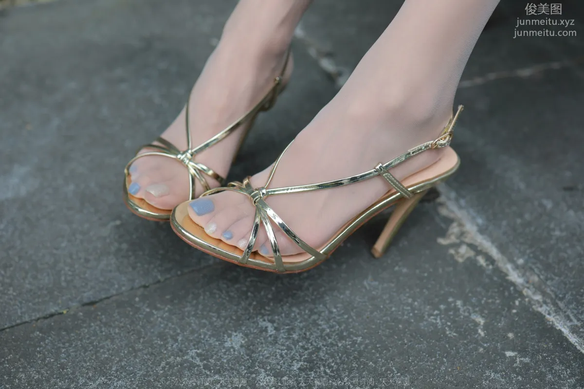 [IESS] 2022.05.09 Silk Enjoyer 1083: Mei Zi, Golden Sandals [84P] photo 3