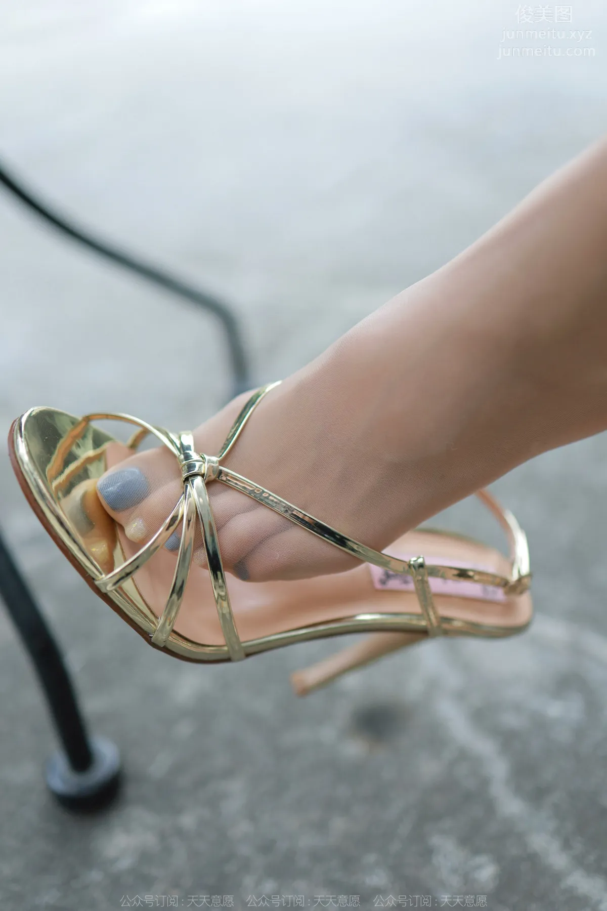 [IESS] 2022.05.09 Silk Enjoyer 1083: Mei Zi, Golden Sandals [84P] photo 61