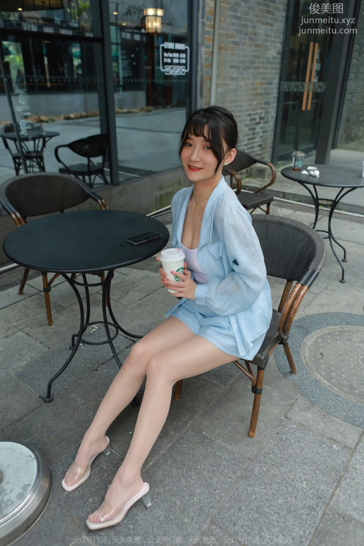 [IESS] 2022.05.11 Silk Enjoyer 1085: IESS Qiuqiu, Blue Cleavage [87P] photo 3