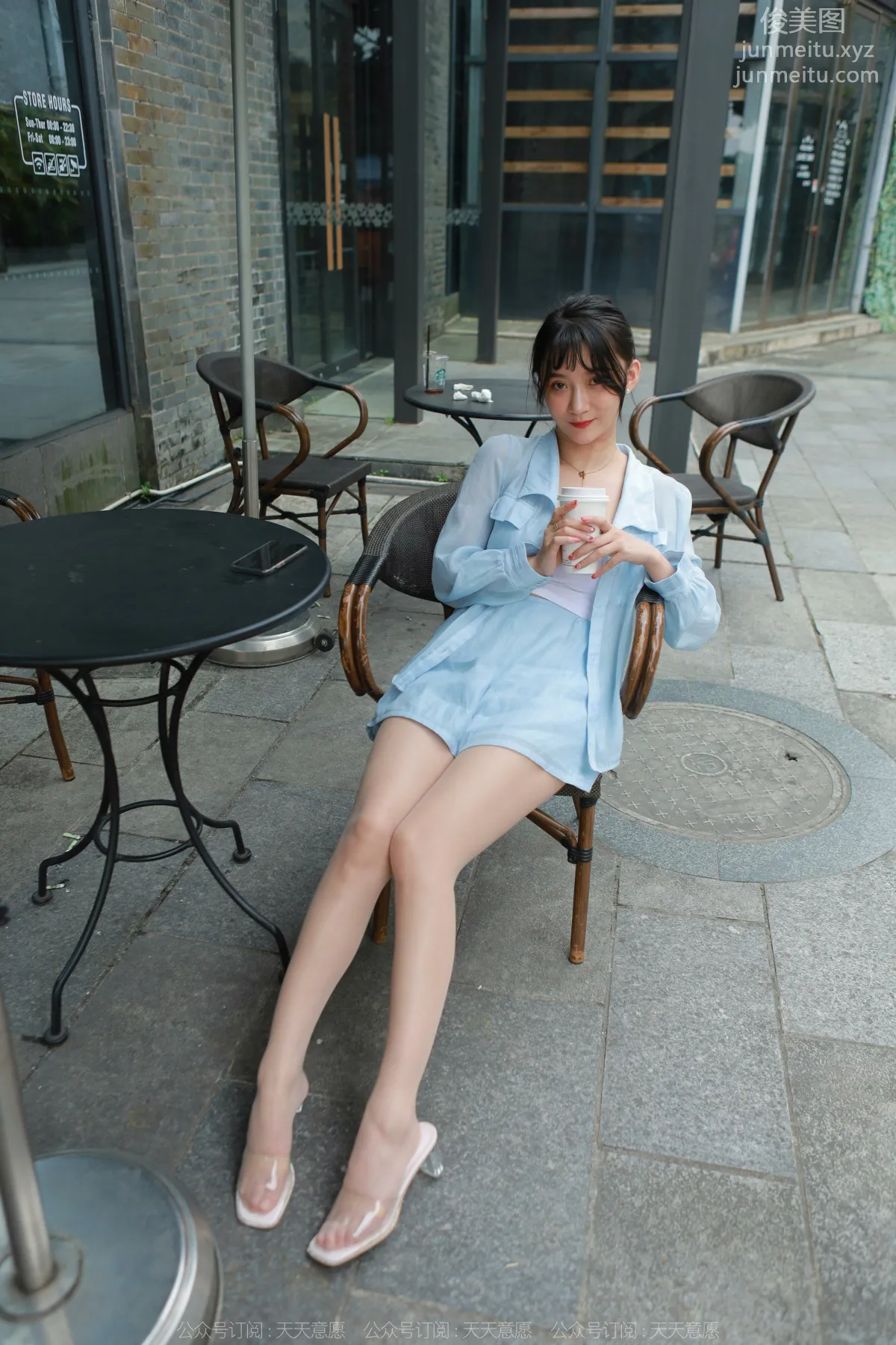 [IESS] 2022.05.11 Silk Enjoyer 1085: IESS Qiuqiu, Blue Cleavage [87P] photo 4