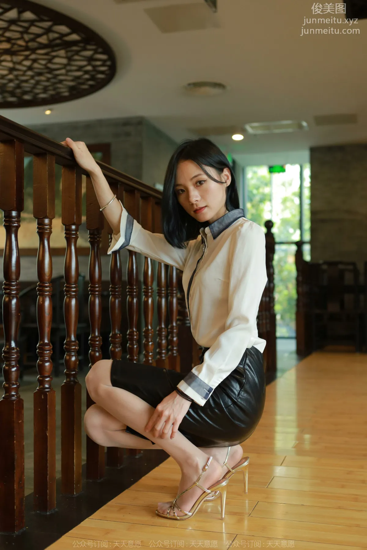 [IESS] 2022.05.14 Silk Enjoyer 1088: Xiao Liu, Gentle Nude Stockings [83P] photo 2