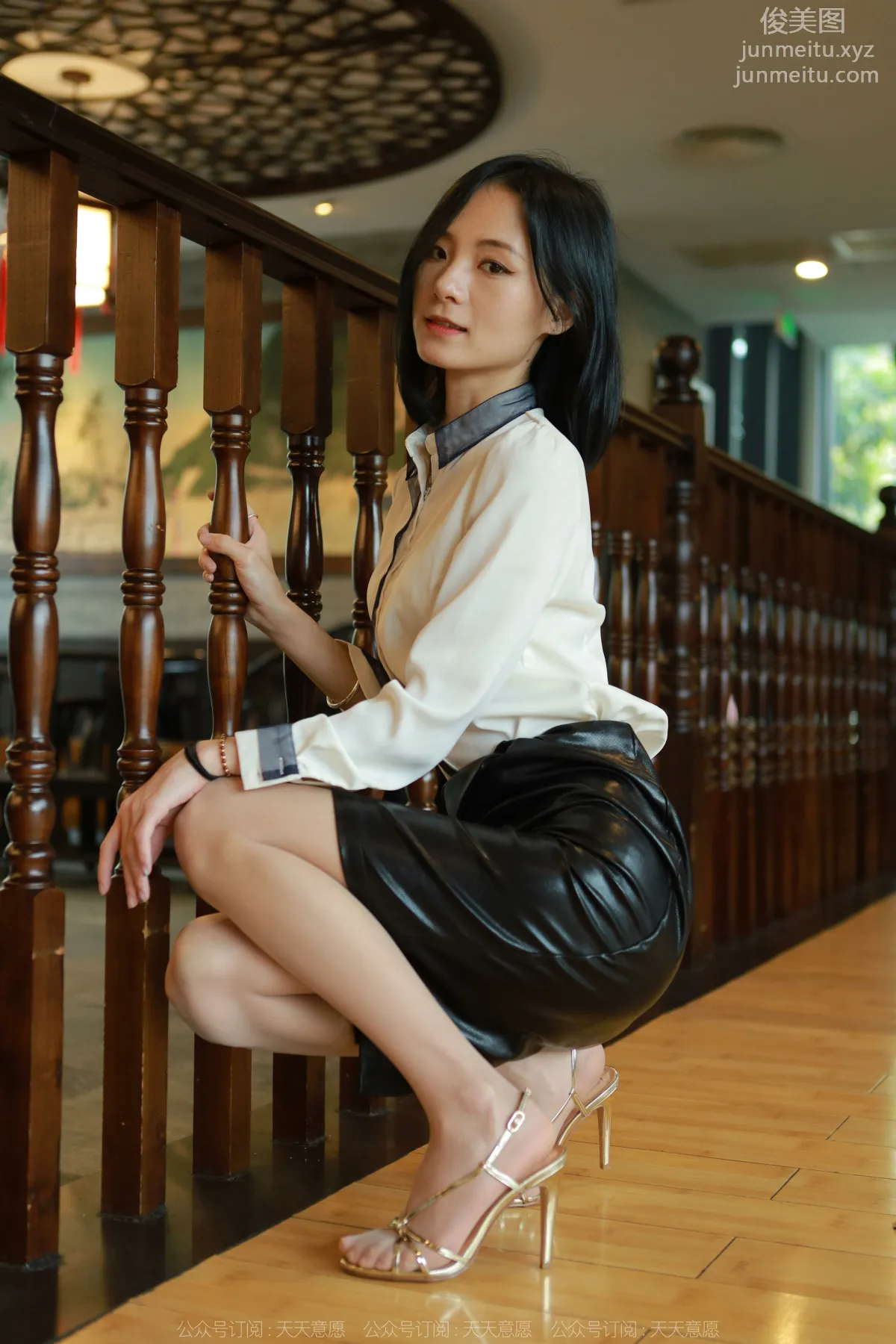 [IESS] 2022.05.14 Silk Enjoyer 1088: Xiao Liu, Gentle Nude Stockings [83P] photo 24