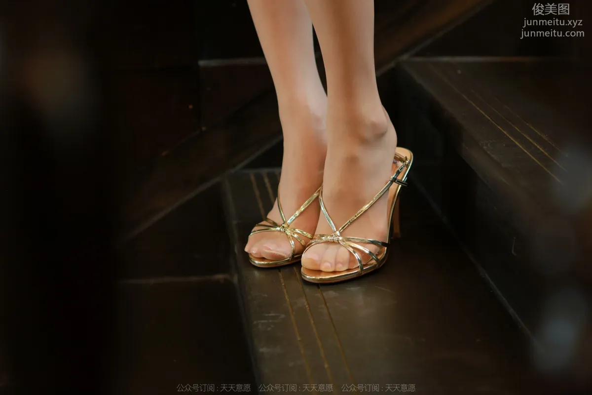 [IESS] 2022.05.14 Silk Enjoyer 1088: Xiao Liu, Gentle Nude Stockings [83P] photo 36