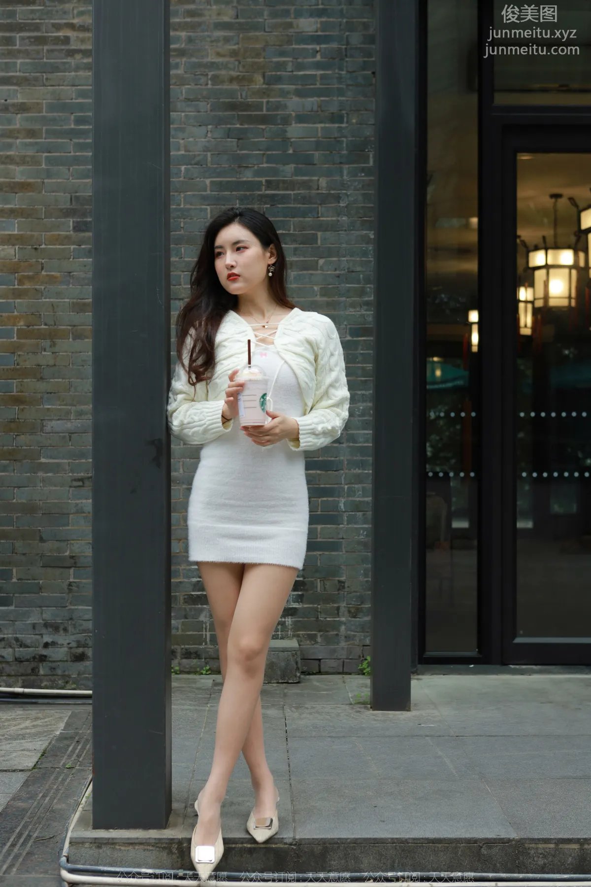 [IESS] 2022.05.21 Silk Enjoyer 1094: Xiao Bao, White Bodycon Dress [87P] photo 27
