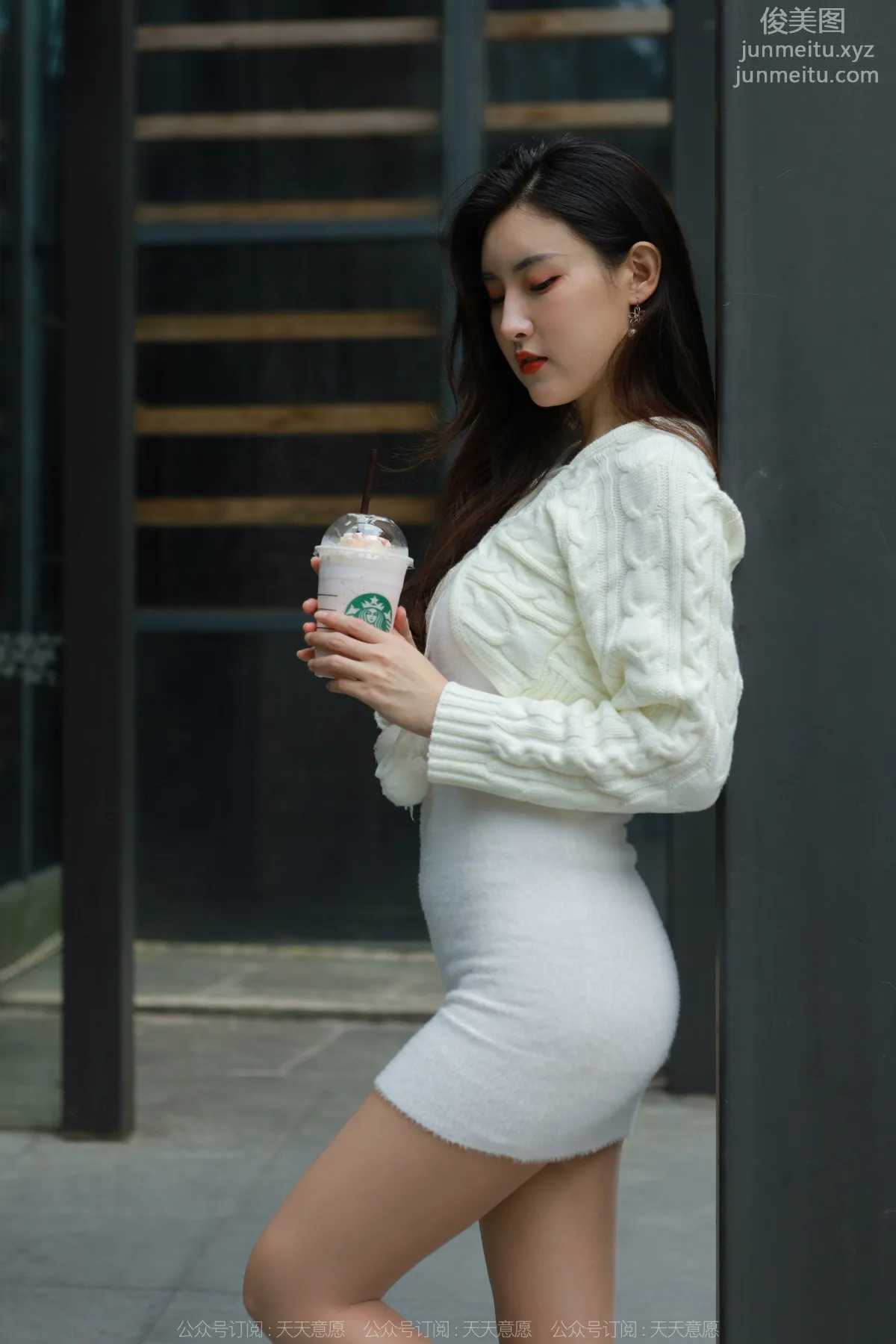 [IESS] 2022.05.21 Silk Enjoyer 1094: Xiao Bao, White Bodycon Dress [87P] photo 31
