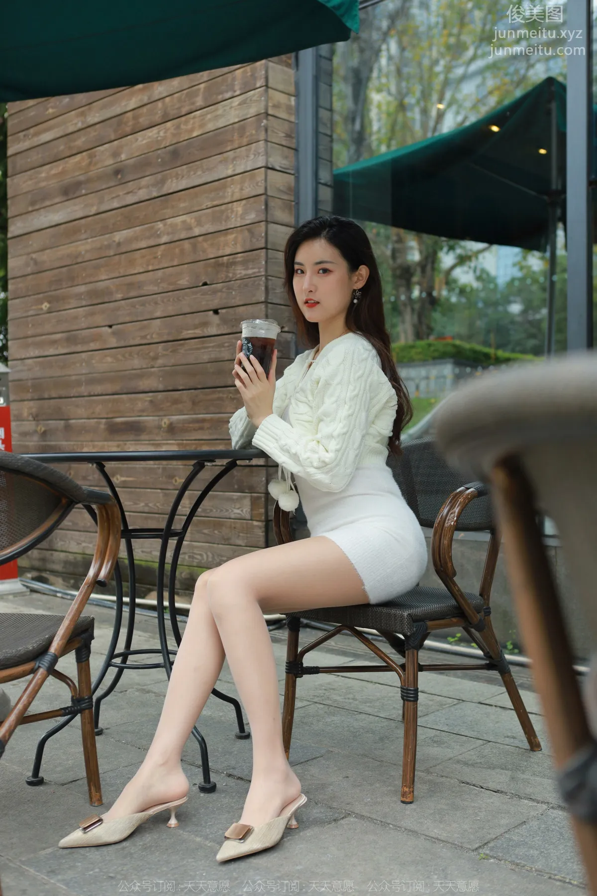 [IESS] 2022.05.21 Silk Enjoyer 1094: Xiao Bao, White Bodycon Dress [87P] photo 43