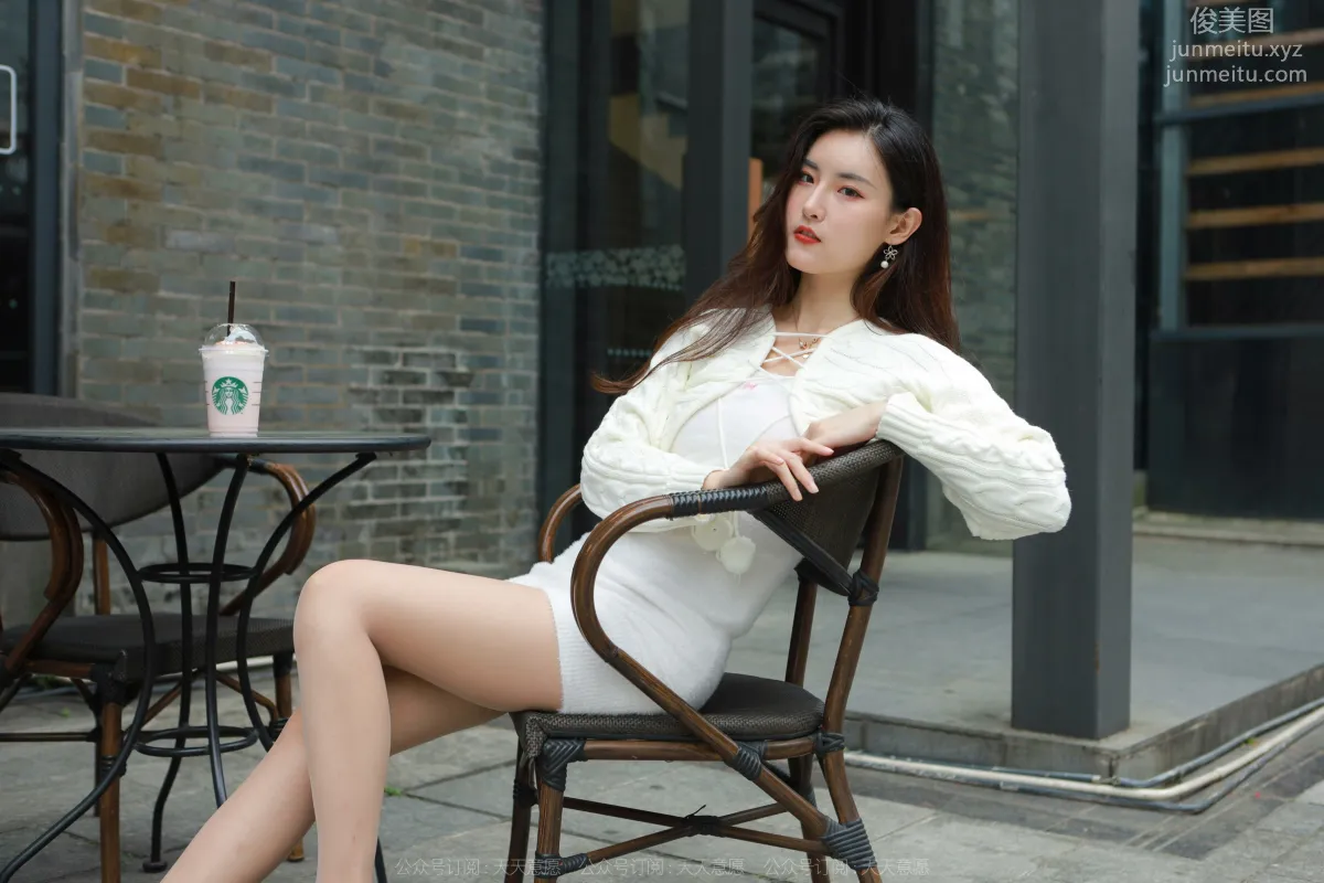 [IESS] 2022.05.21 Silk Enjoyer 1094: Xiao Bao, White Bodycon Dress [87P] photo 47