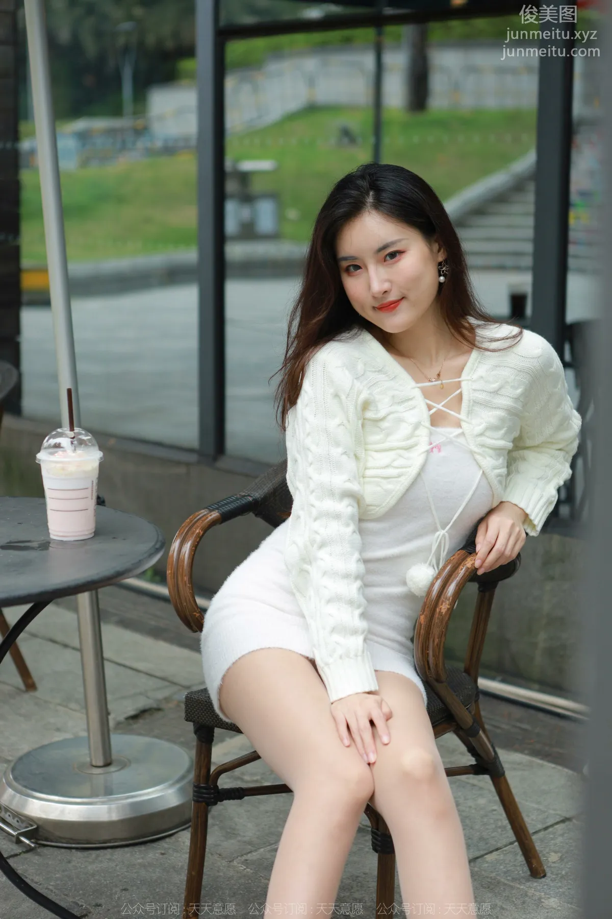 [IESS] 2022.05.21 Silk Enjoyer 1094: Xiao Bao, White Bodycon Dress [87P] photo 77