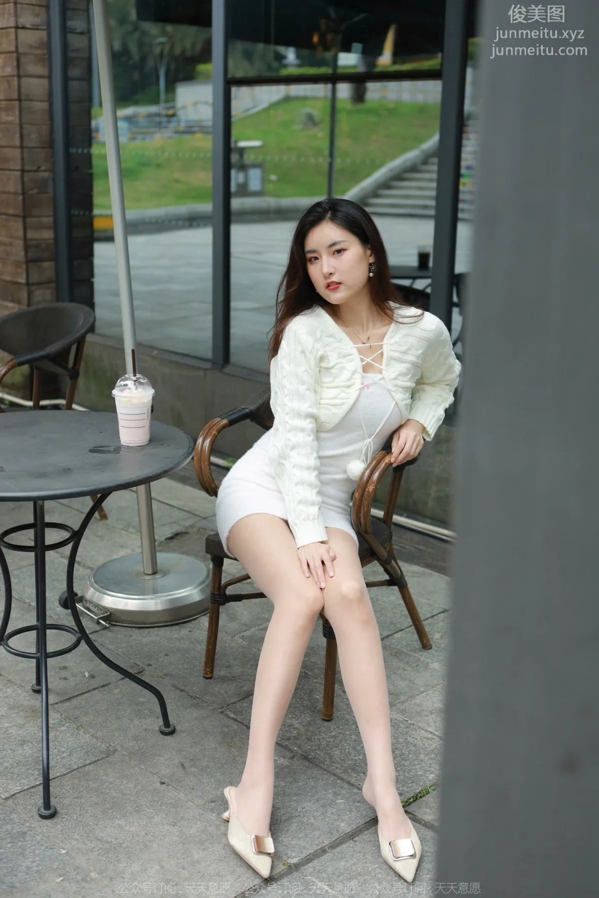 [IESS] 2022.05.21 Silk Enjoyer 1094: Xiao Bao, White Bodycon Dress [87P] photo 78