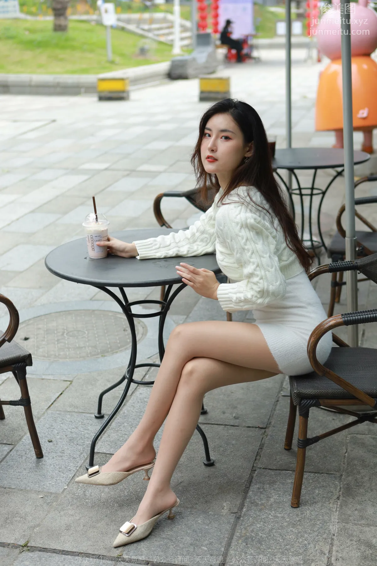 [IESS] 2022.05.21 Silk Enjoyer 1094: Xiao Bao, White Bodycon Dress [87P] photo 81