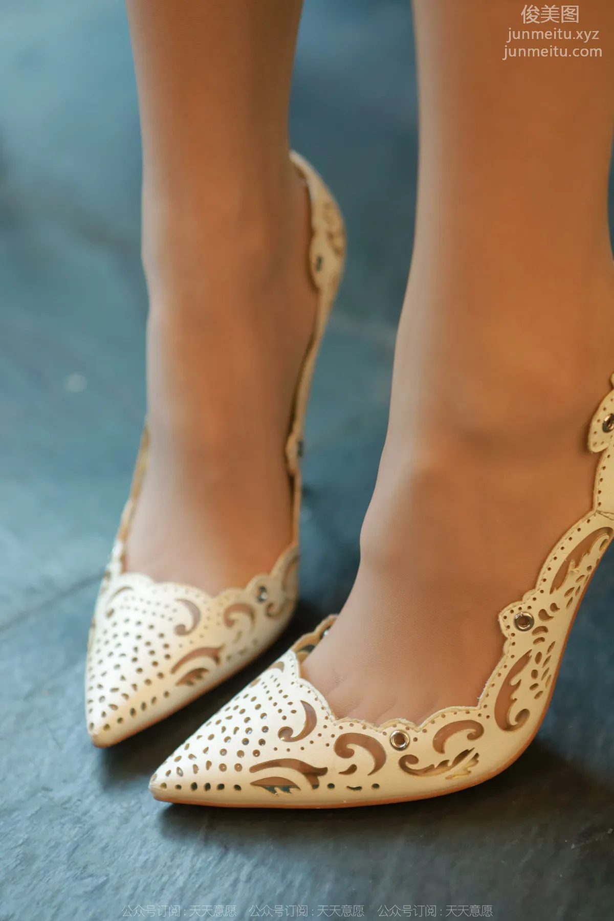 [IESS] 2022.06.06 Silk Enjoyer 1109: Mei Zi, White High Heels [89P] photo 75