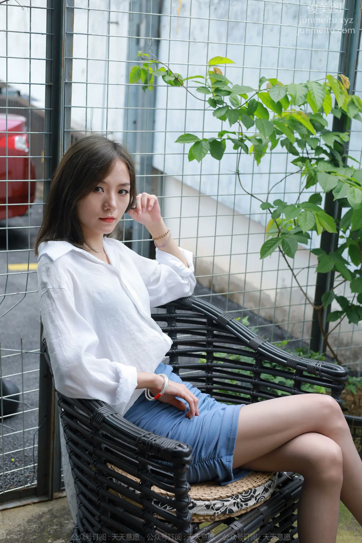 [IESS] 2022.06.09 Silk Enjoyer 1112: Xiao Liu, Blue Shoes and Gray Stockings [85P] photo 3