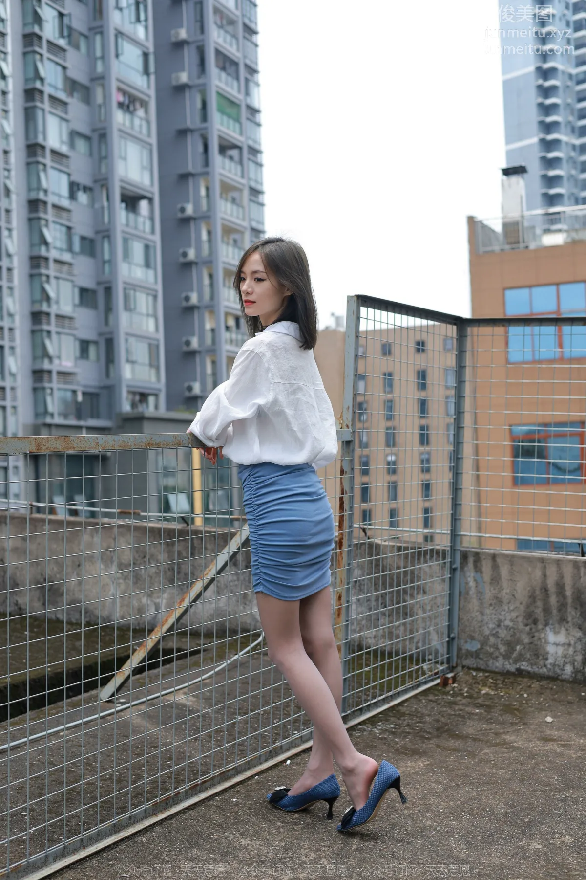 [IESS] 2022.06.09 Silk Enjoyer 1112: Xiao Liu, Blue Shoes and Gray Stockings [85P] photo 62