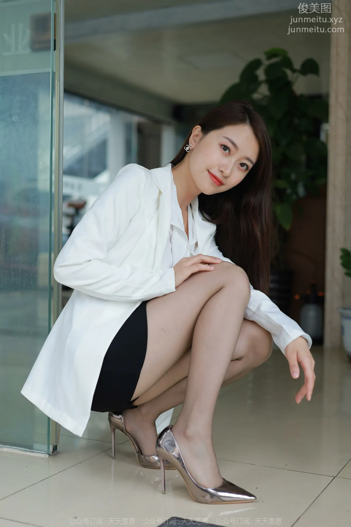 [IESS] 2022.06.11 Silk Enjoyer 1114: Xiao Jie, Cold and Gorgeous Black Stockings [82P] photo 7