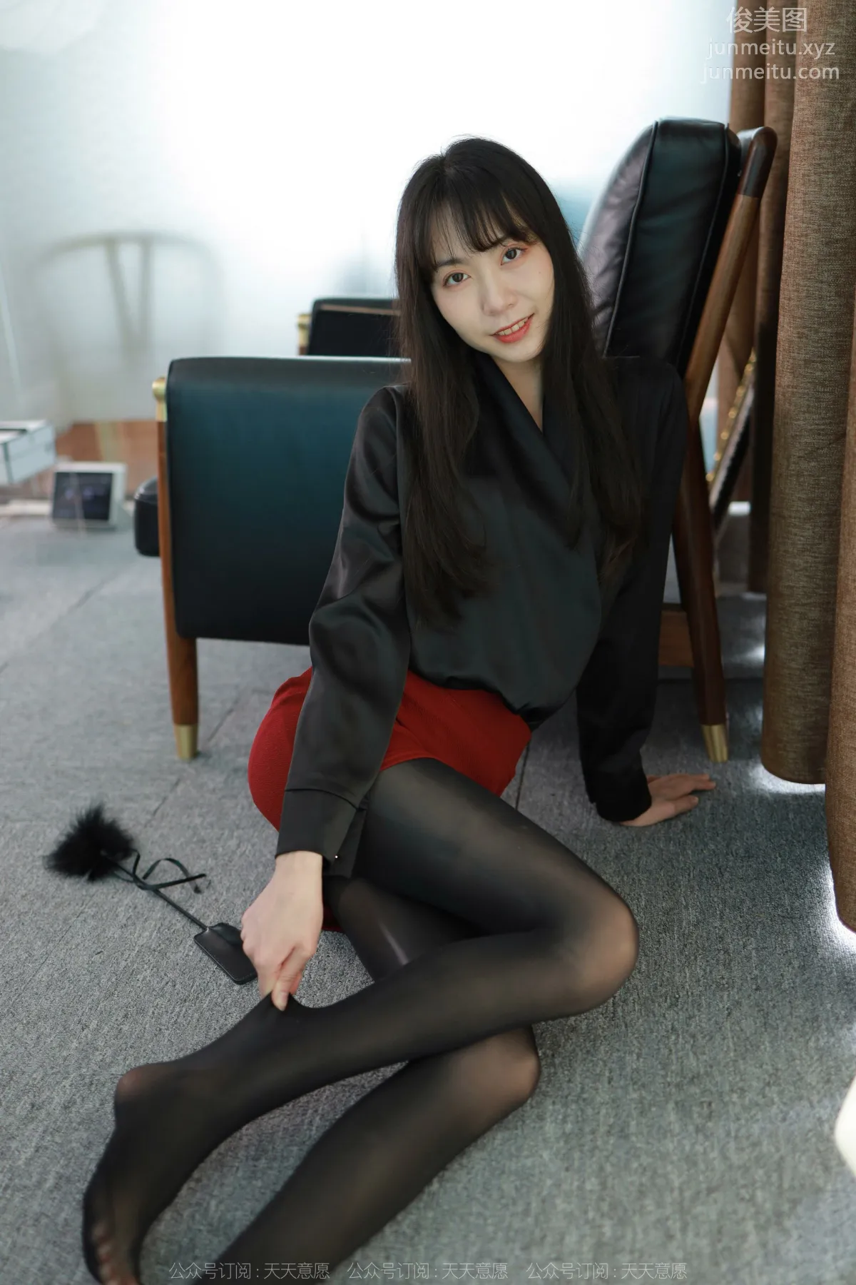 [IESS] 2022.07.23 Silk Enjoyer 1156: Tuan Tuan, Long Legs Red and Black [86P] photo 56