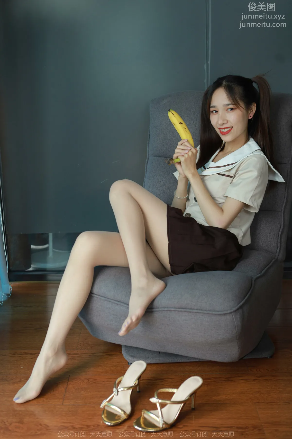 [IESS] 2022.08.03 Silk Enjoyer 1166: Mei Zi, Banana Girl [80P] photo 3