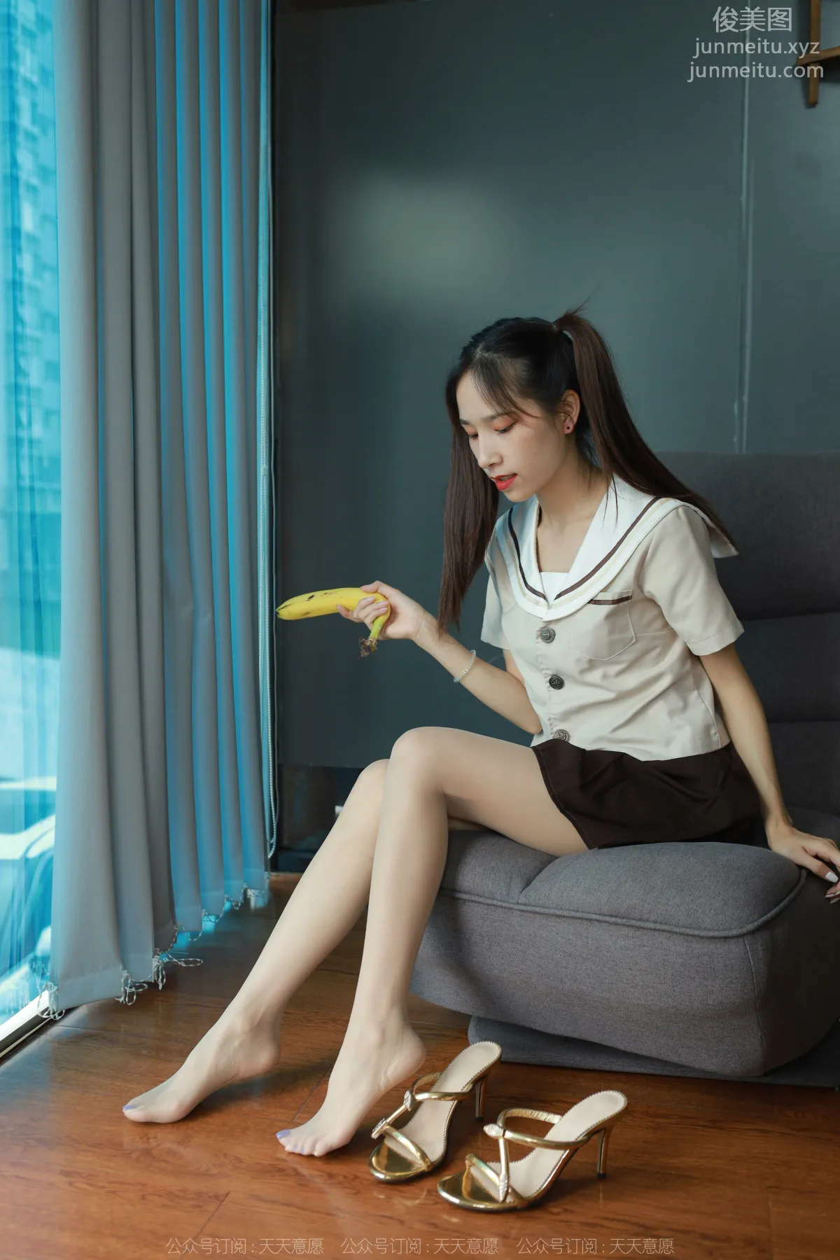 [IESS] 2022.08.03 Silk Enjoyer 1166: Mei Zi, Banana Girl [80P] photo 4