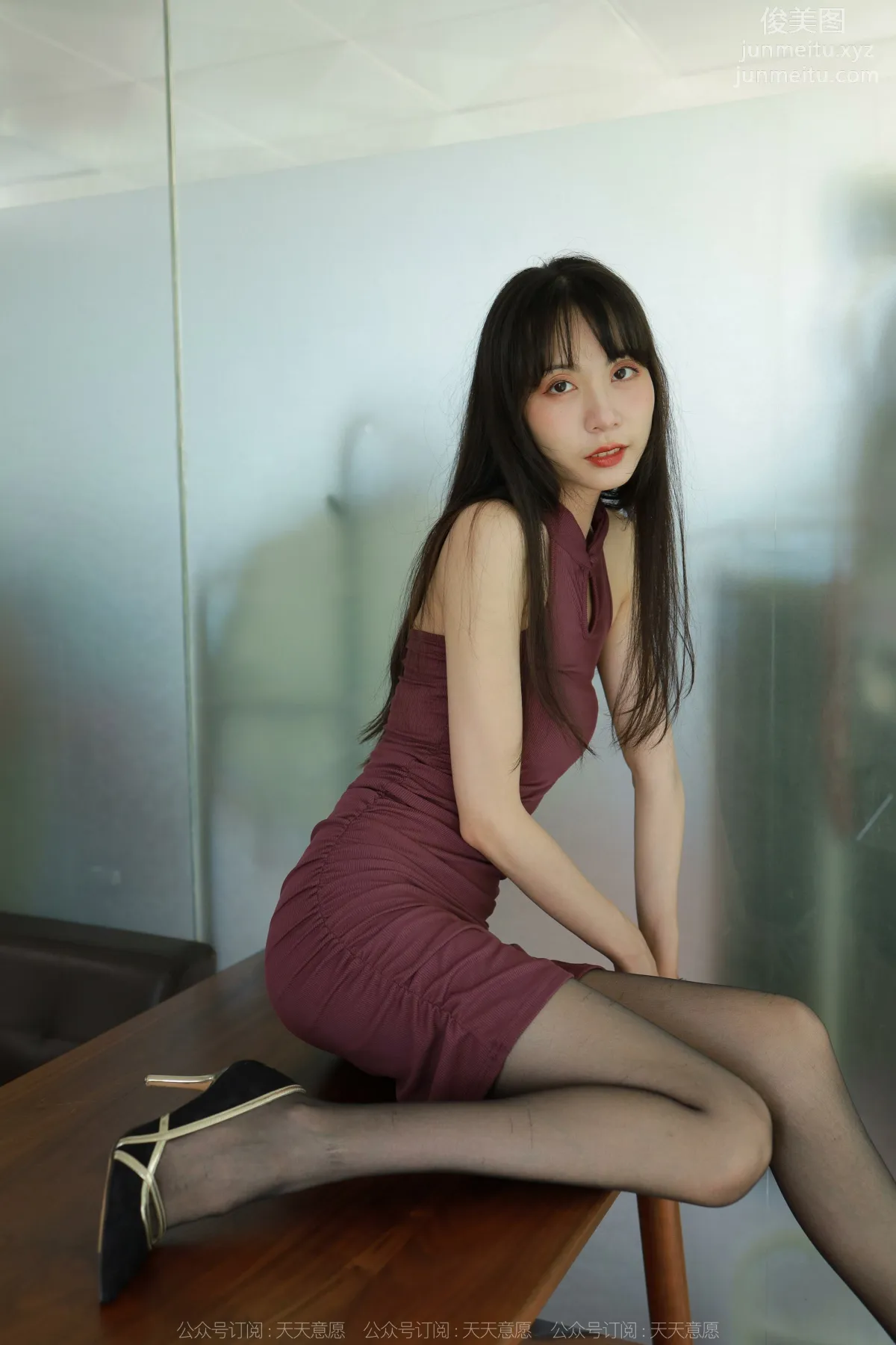 [IESS] 2022.08.22 Silk Enjoyer 1185 Tuan Tuan On the Table and Under the Table [84P] photo 41
